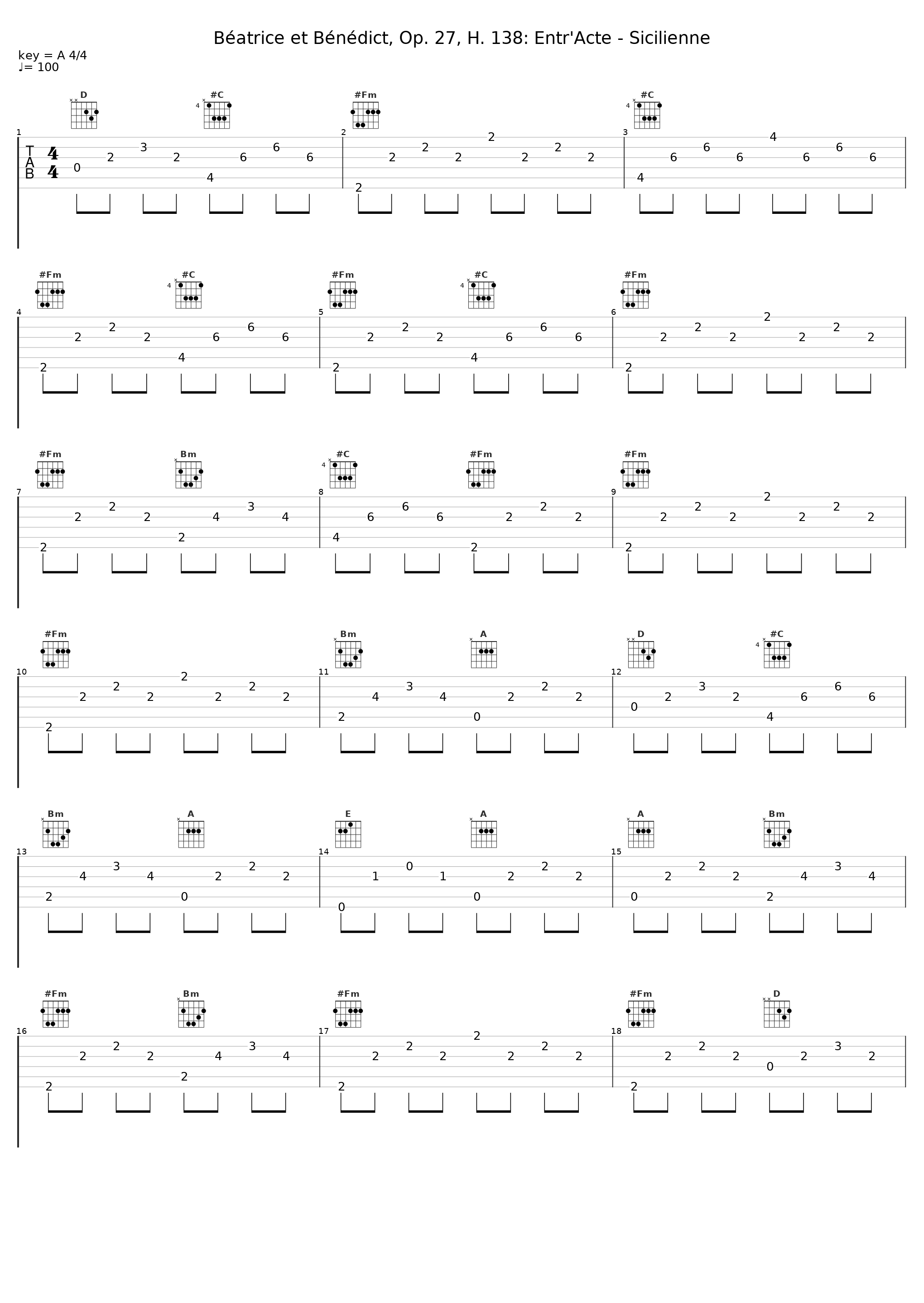 Béatrice et Bénédict, Op. 27, H. 138: Entr'Acte - Sicilienne_London Symphony Orchestra,Sir Colin Davis_1