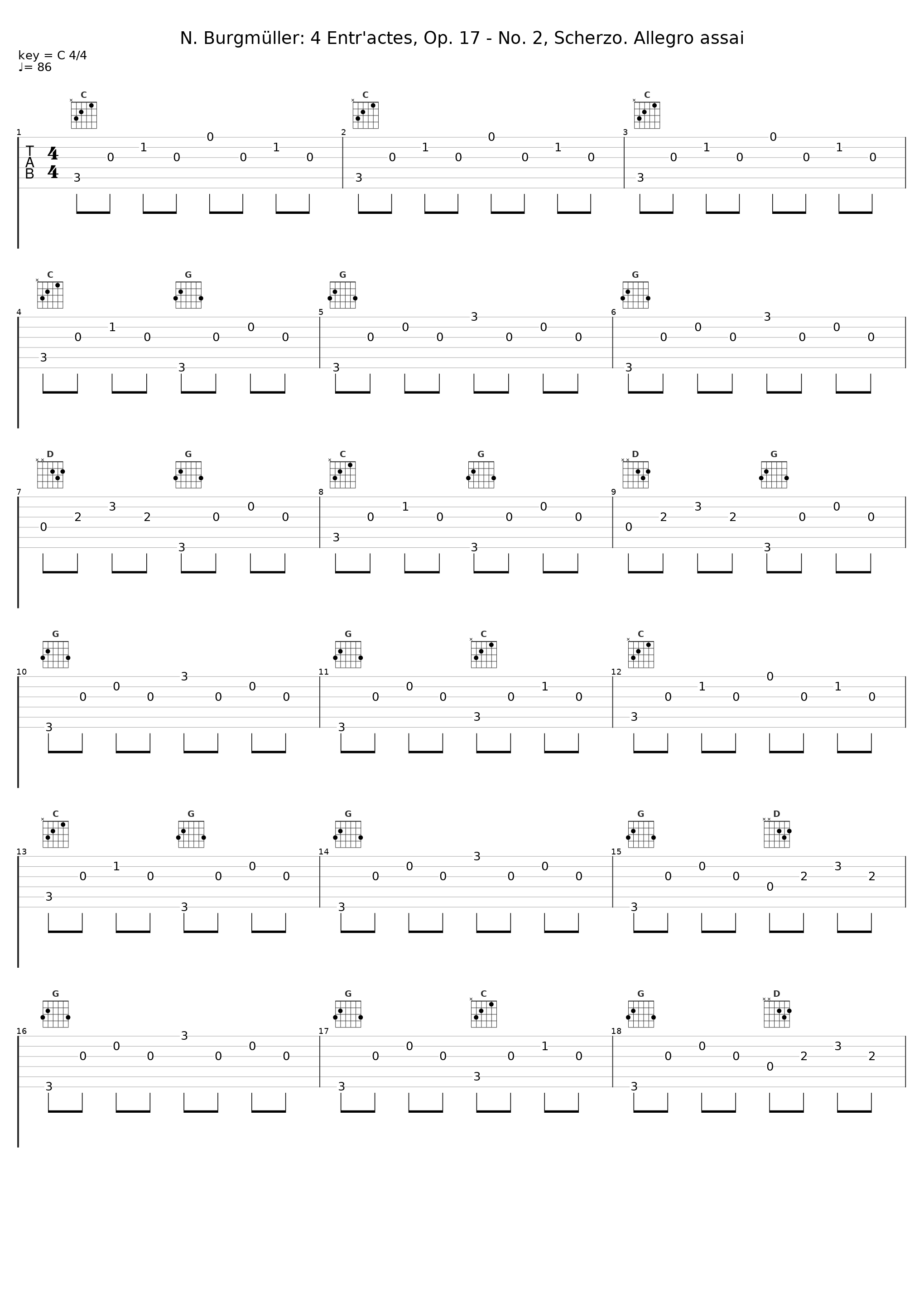 N. Burgmüller: 4 Entr'actes, Op. 17 - No. 2, Scherzo. Allegro assai_Hofkapelle Stuttgart,Frieder Bernius_1