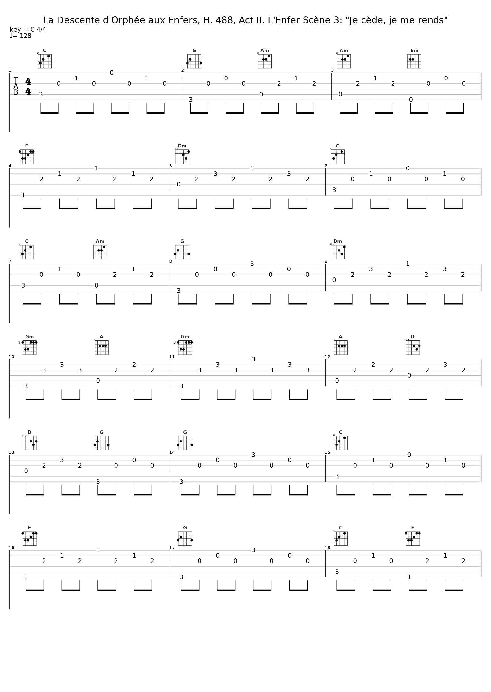 La Descente d'Orphée aux Enfers, H. 488, Act II. L'Enfer Scène 3: "Je cède, je me rends"_Ensemble Correspondances,Sébastien Daucé,Nicolas Brooymans,Robert Getchell_1