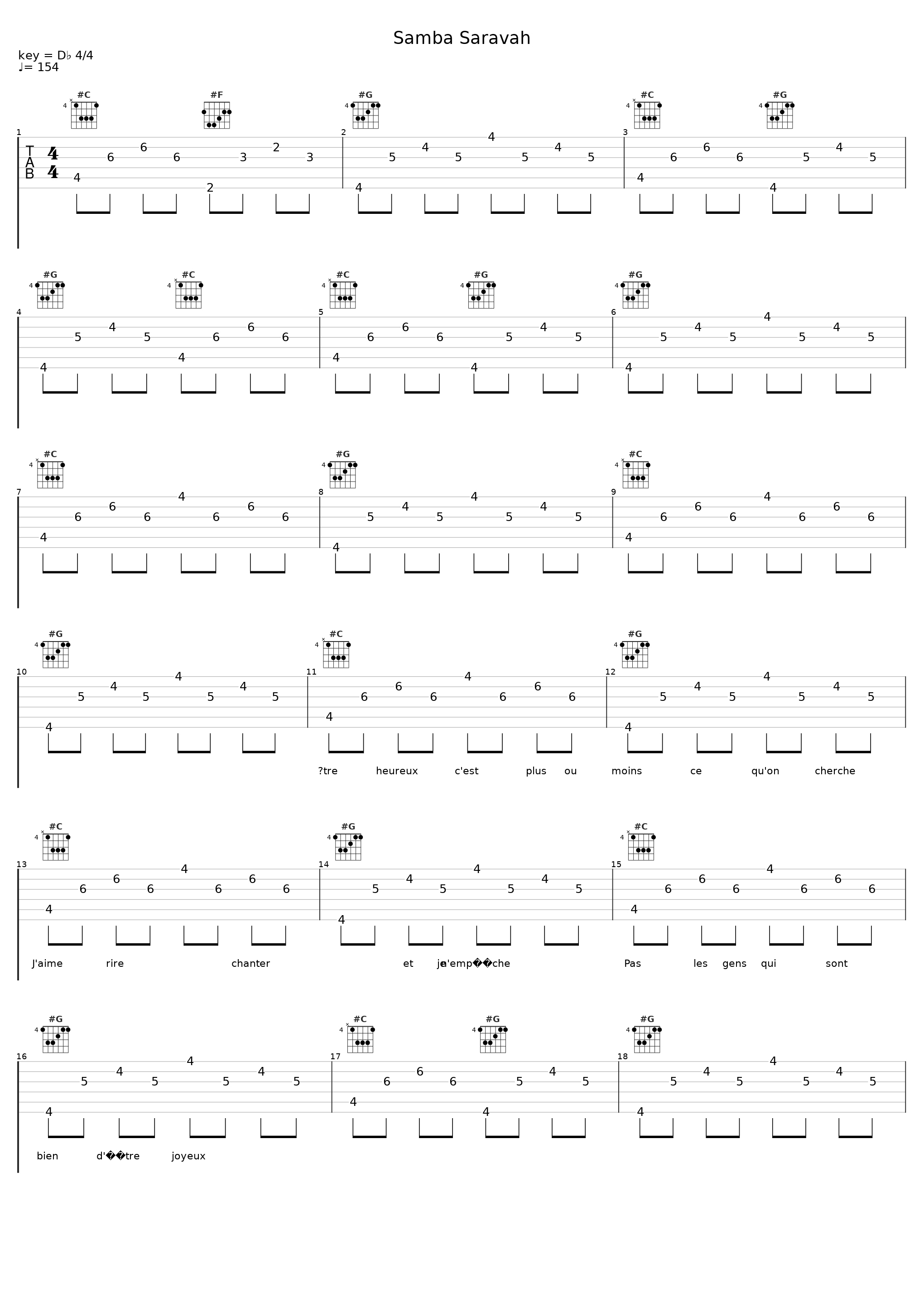 Samba Saravah_Pauline Croze_1