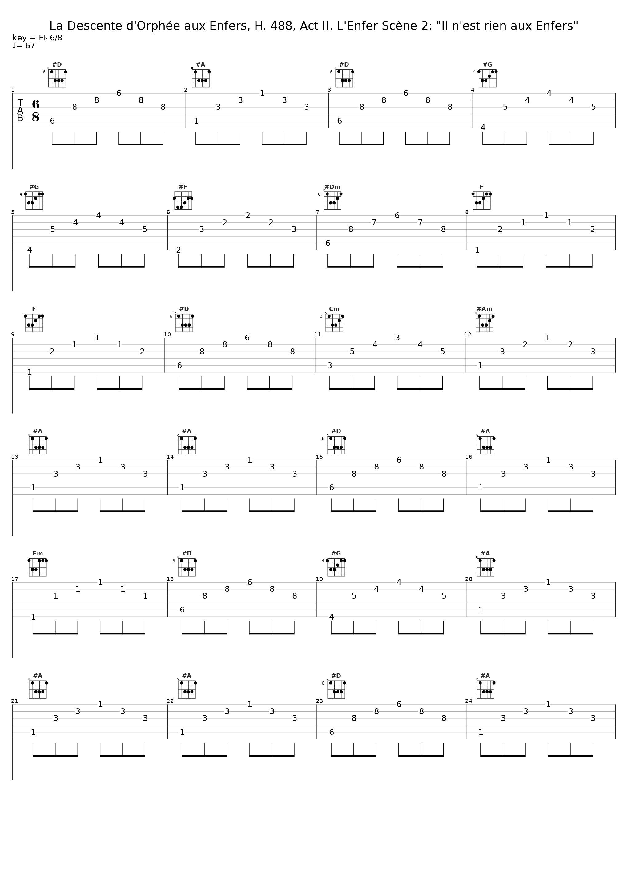 La Descente d'Orphée aux Enfers, H. 488, Act II. L'Enfer Scène 2: "Il n'est rien aux Enfers"_Sébastien Daucé,Ensemble Correspondances_1