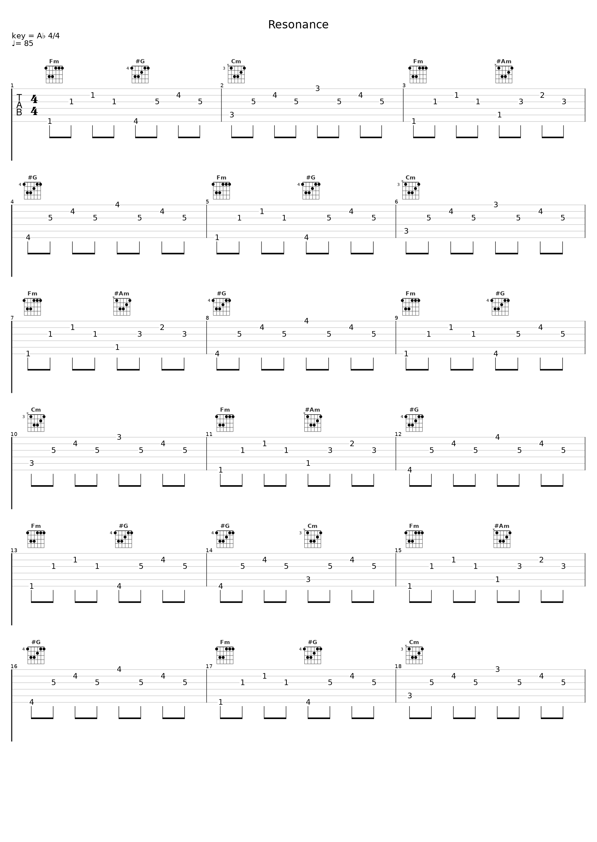 Resonance_Sheet Music Boss_1