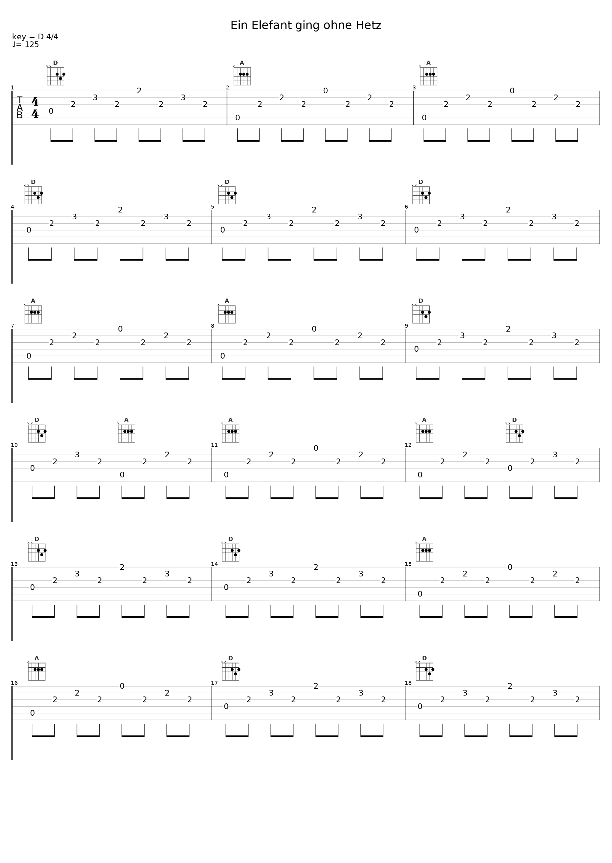 Ein Elefant ging ohne Hetz_Reinhard Horn_1