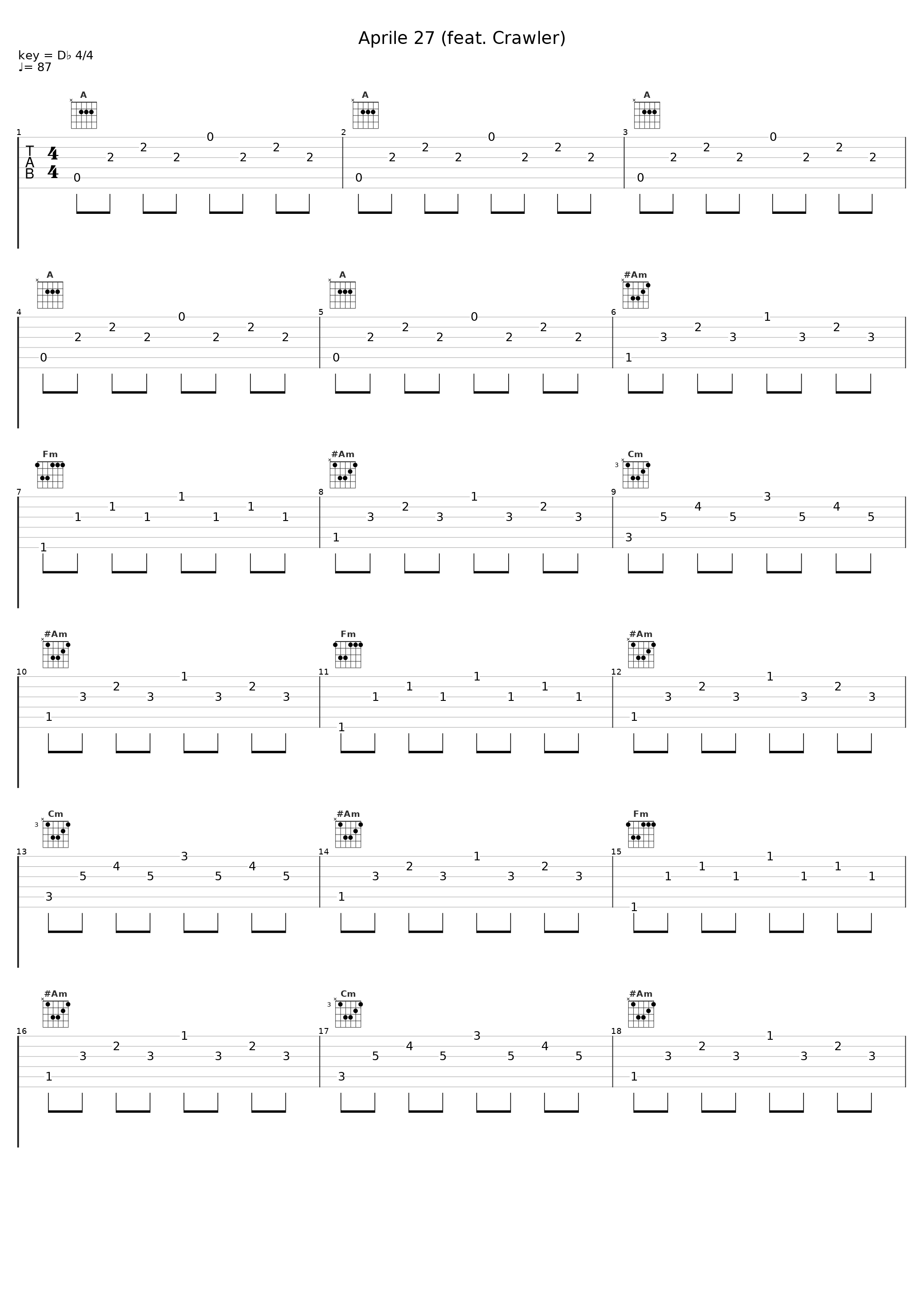 Aprile 27 (feat. Crawler)_High Voltage,CRaWLeR_1