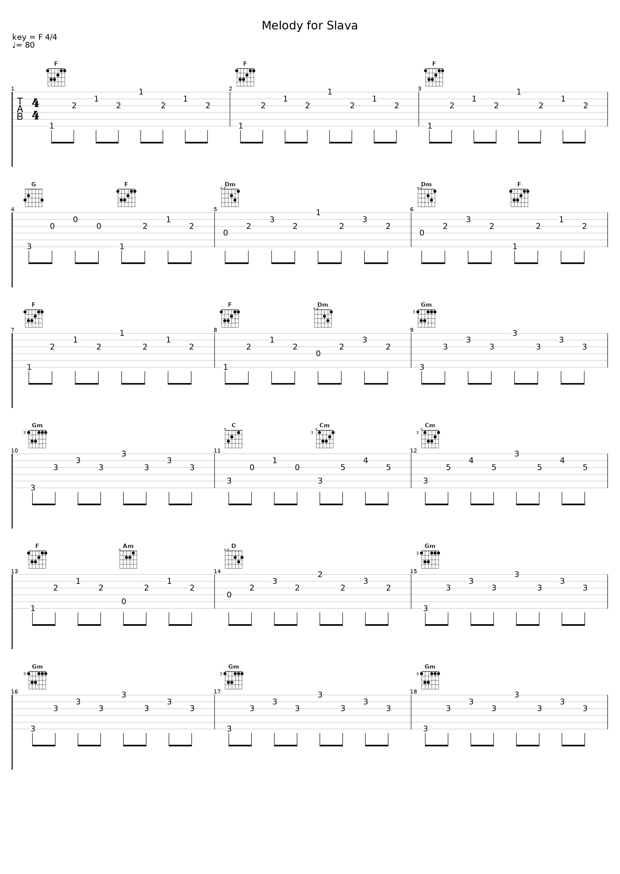 Melody for Slava_Peter Horton,Slava Kantcheff,Kuno Schmid_1