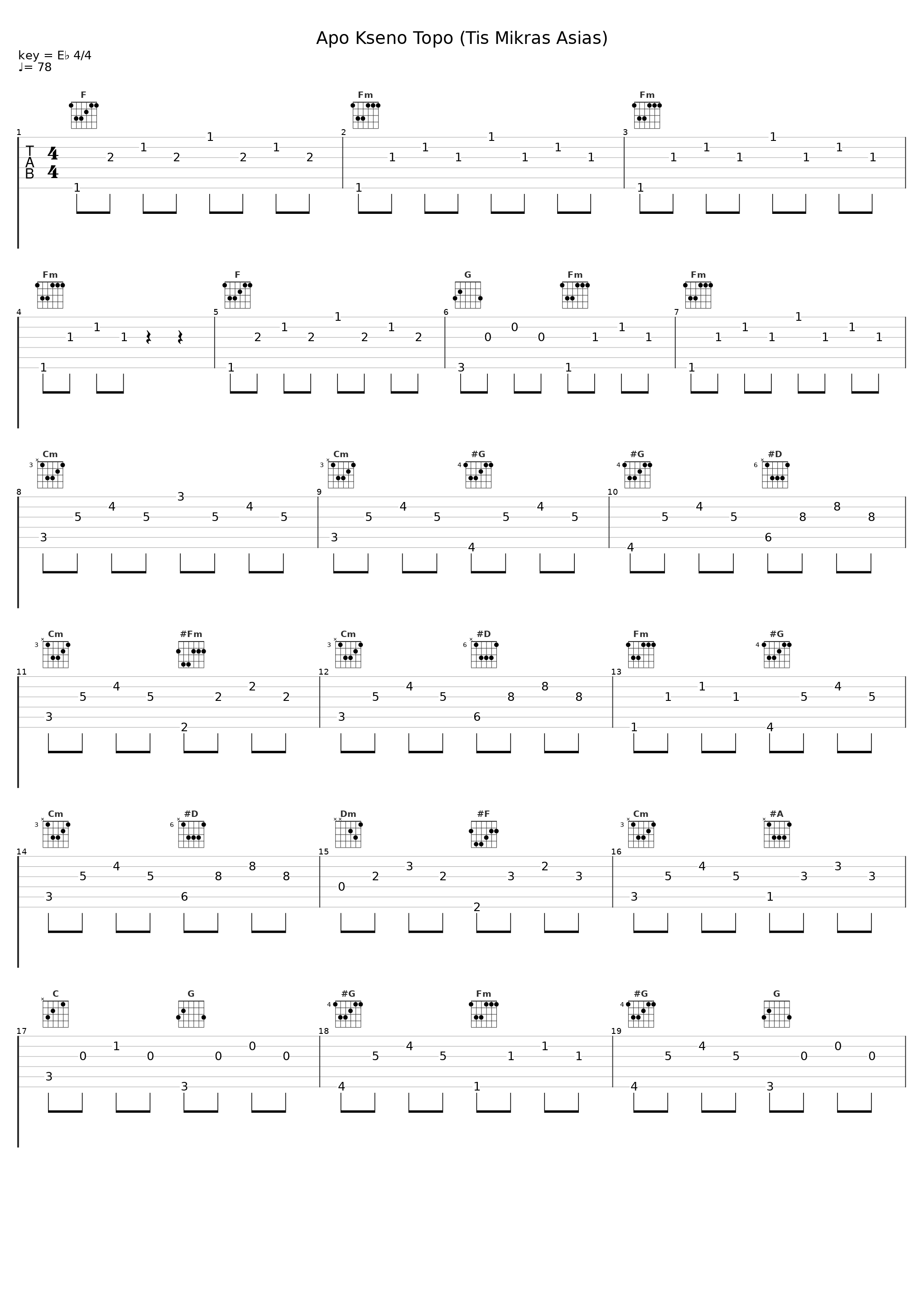 Apo Kseno Topo (Tis Mikras Asias)_Topos_1