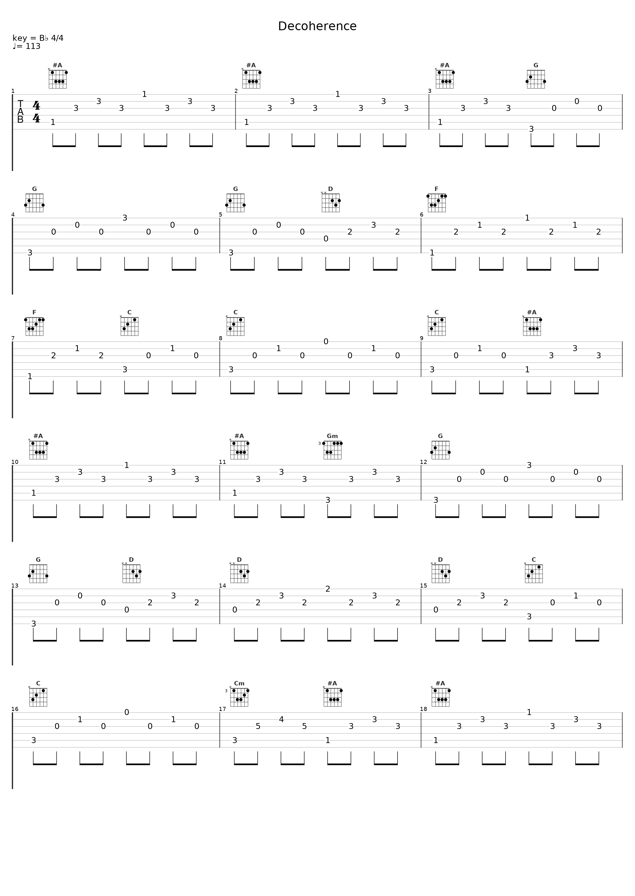 Decoherence_Linea Aspera_1