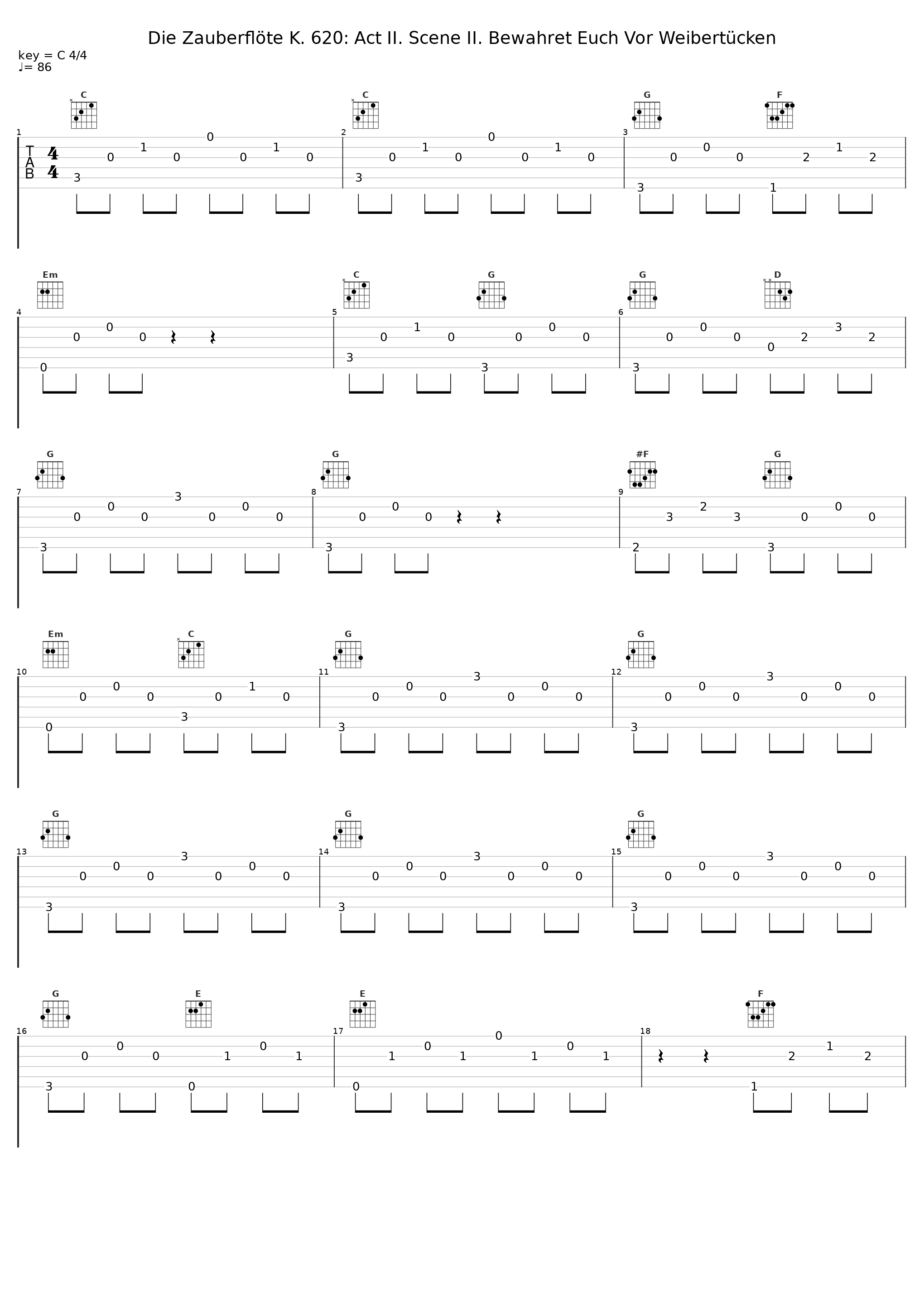 Die Zauberflöte K. 620: Act II. Scene II. Bewahret Euch Vor Weibertücken_Berliner Philharmoniker,Sir Thomas Beecham_1