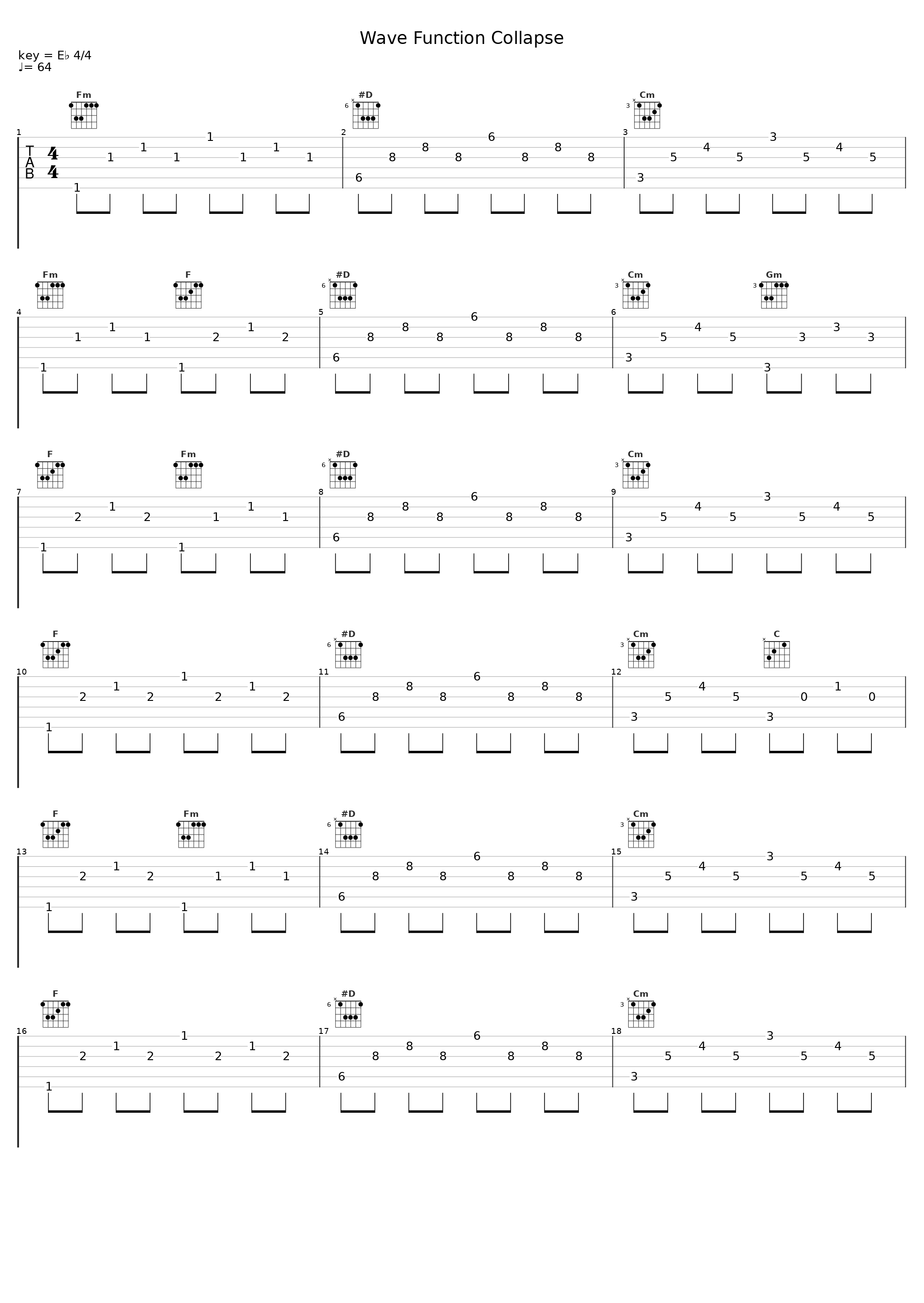 Wave Function Collapse_Linea Aspera_1