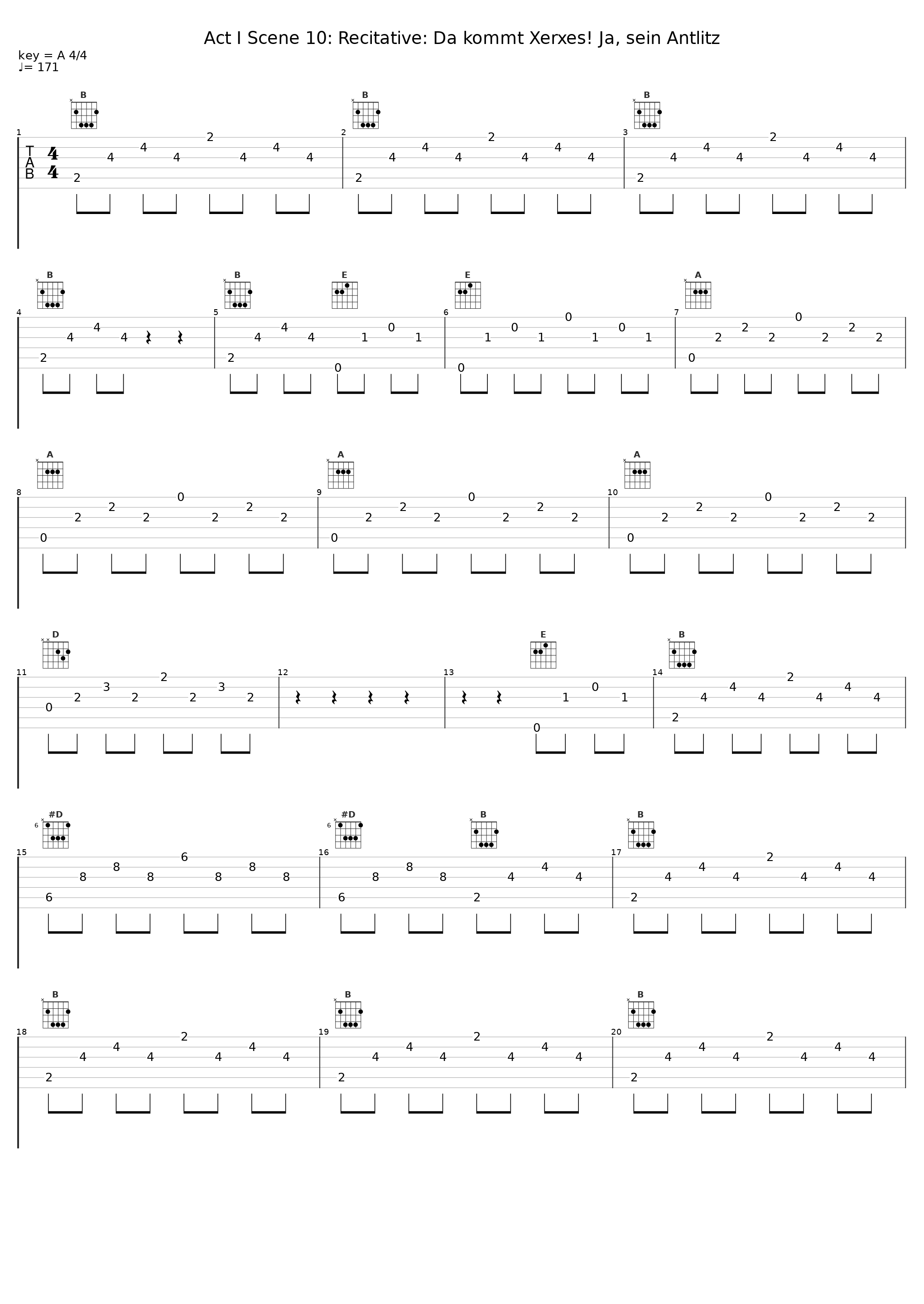 Act I Scene 10: Recitative: Da kommt Xerxes! Ja, sein Antlitz_Hertha Töpper,Fritz Wunderlich,Karl Christian Kohn,Bavarian Radio Symphony Orchestra_1