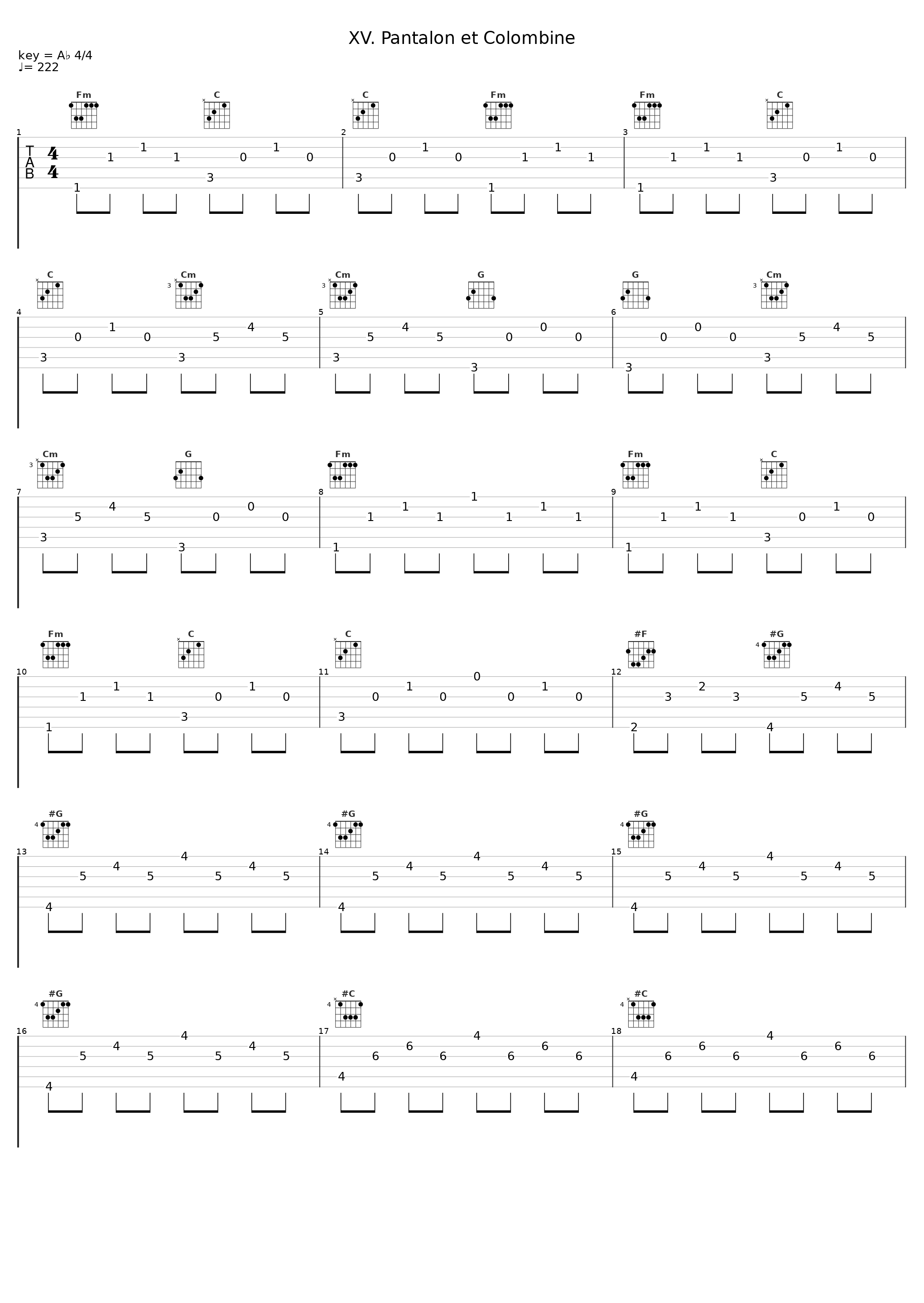 XV. Pantalon et Colombine_Sorana Jagi,Robert Schumann_1