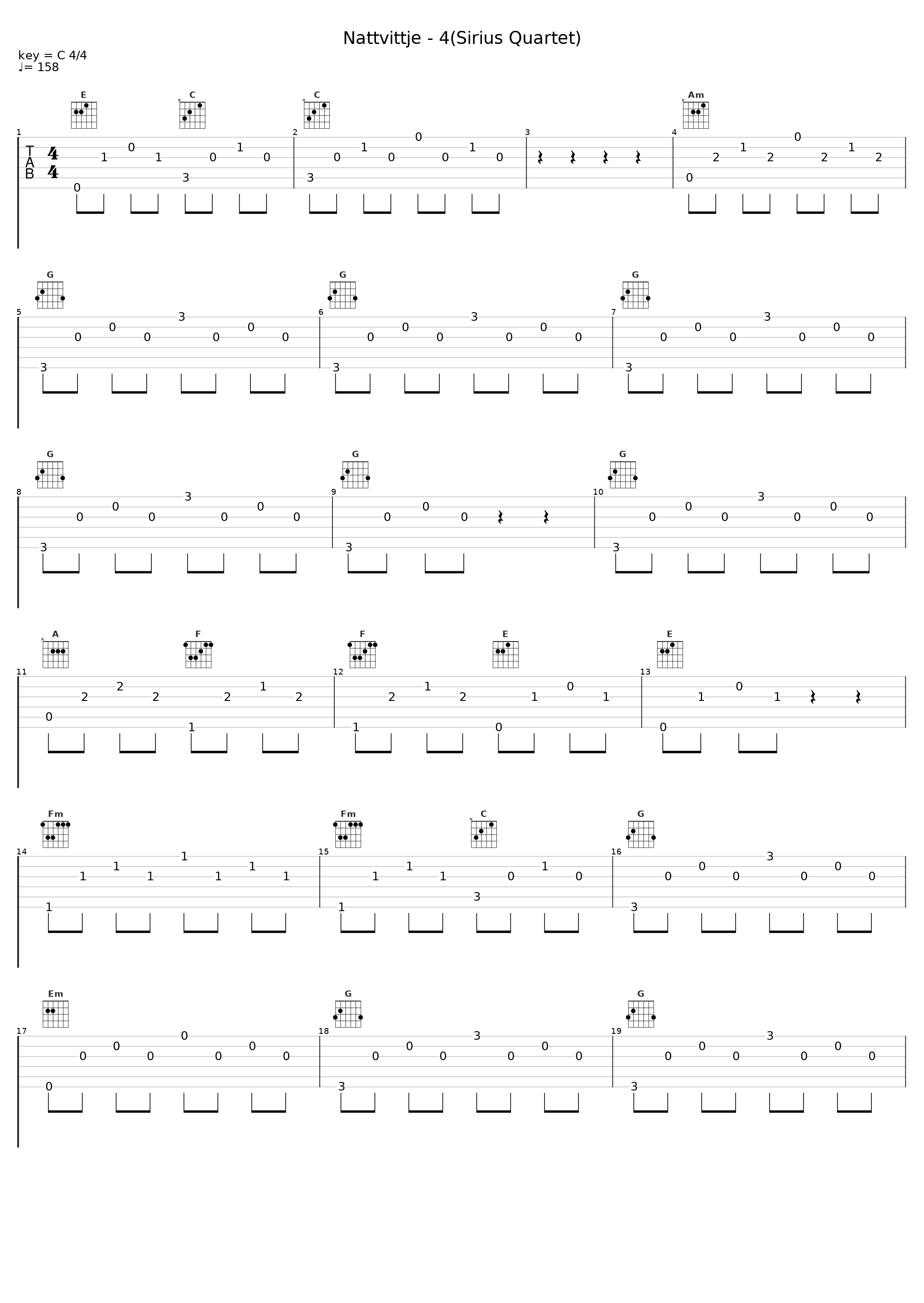 Nattvittje - 4(Sirius Quartet)_Mikael Karlsson_1