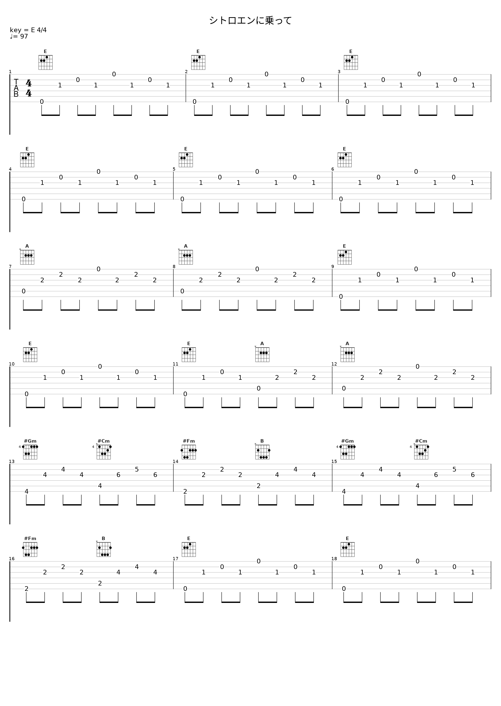 シトロエンに乗って_Rio_1