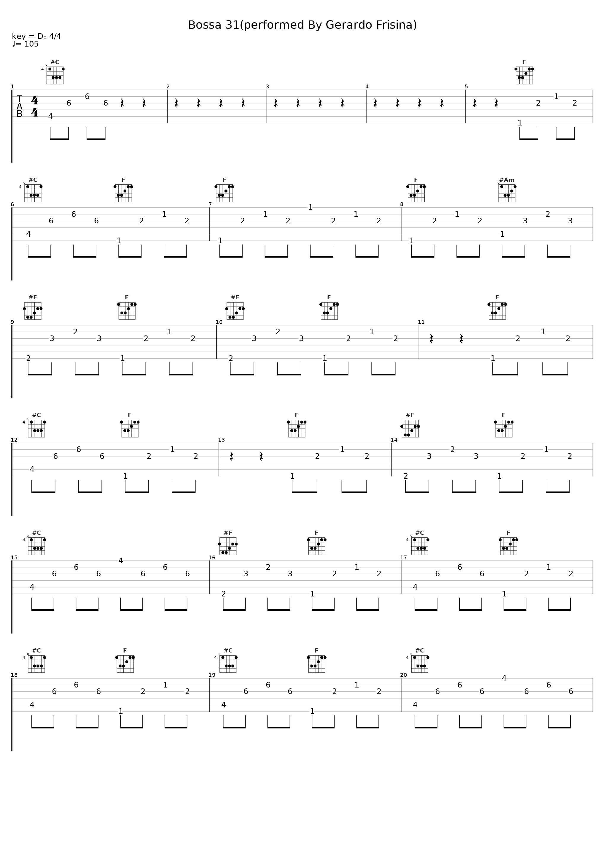 Bossa 31(performed By Gerardo Frisina)_Nicola Conte,Rosalia de Souza_1