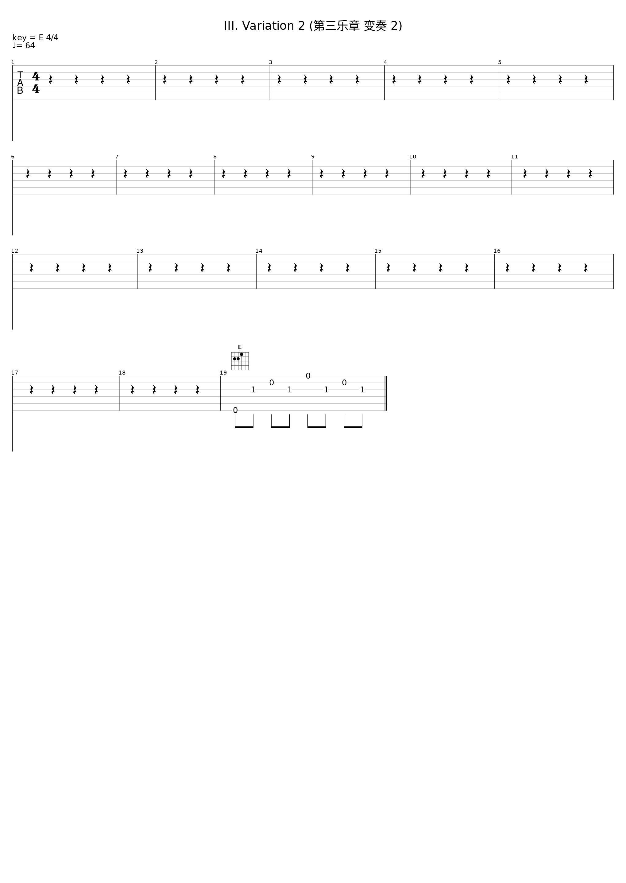 III. Variation 2 (第三乐章 变奏 2)_Stefan Milenkovich_1