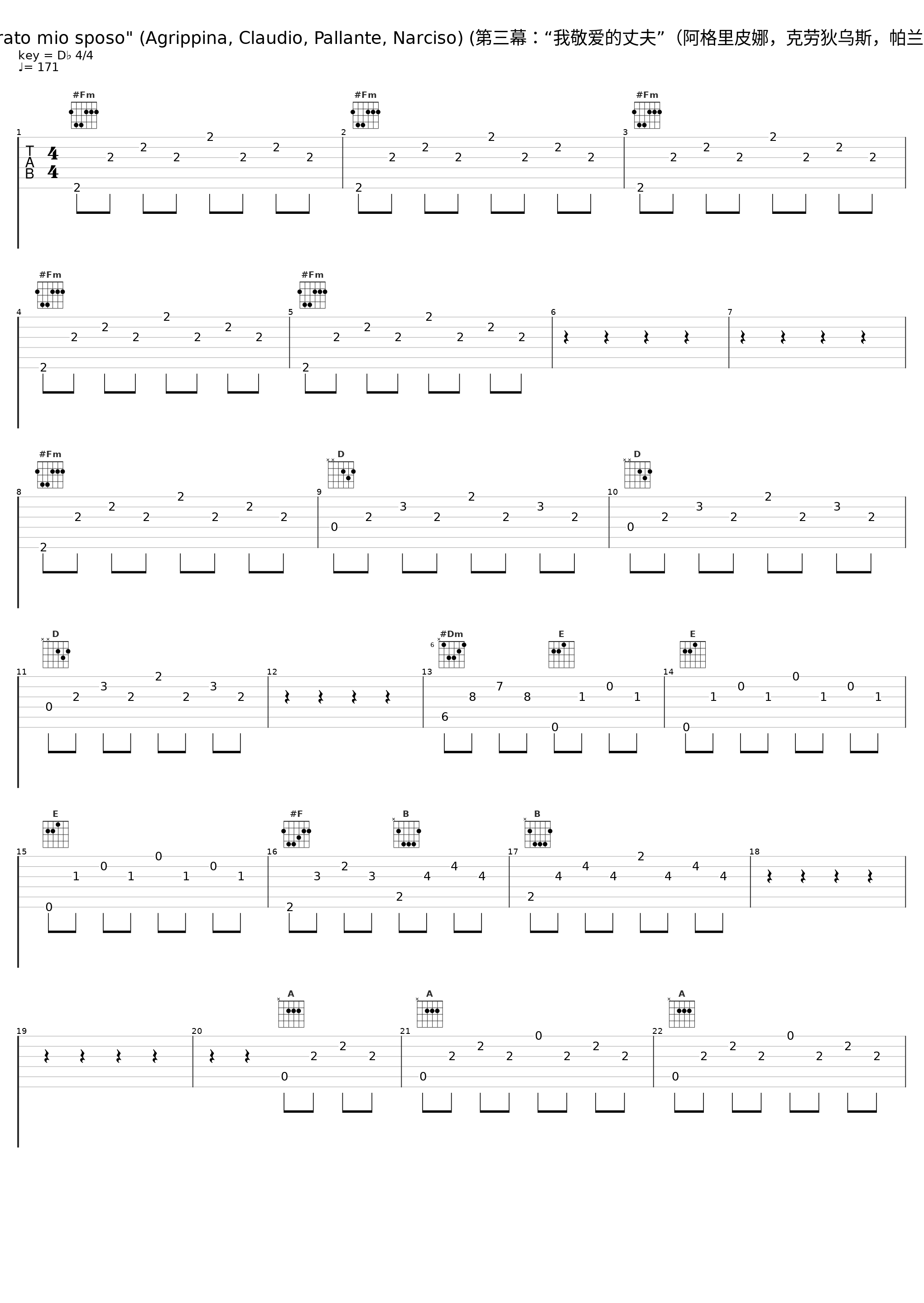 Act 3: "Adorato mio sposo" (Agrippina, Claudio, Pallante, Narciso) (第三幕：“我敬爱的丈夫”（阿格里皮娜，克劳狄乌斯，帕兰特，纳西索）)_Joyce DiDonato_1