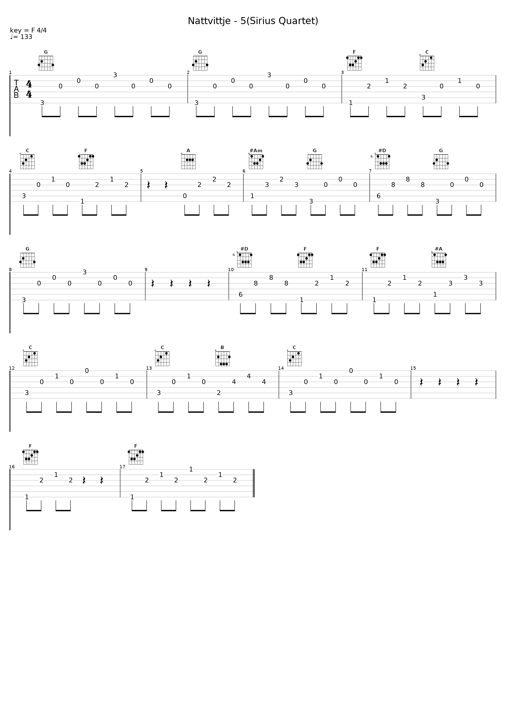 Nattvittje - 5(Sirius Quartet)_Mikael Karlsson_1