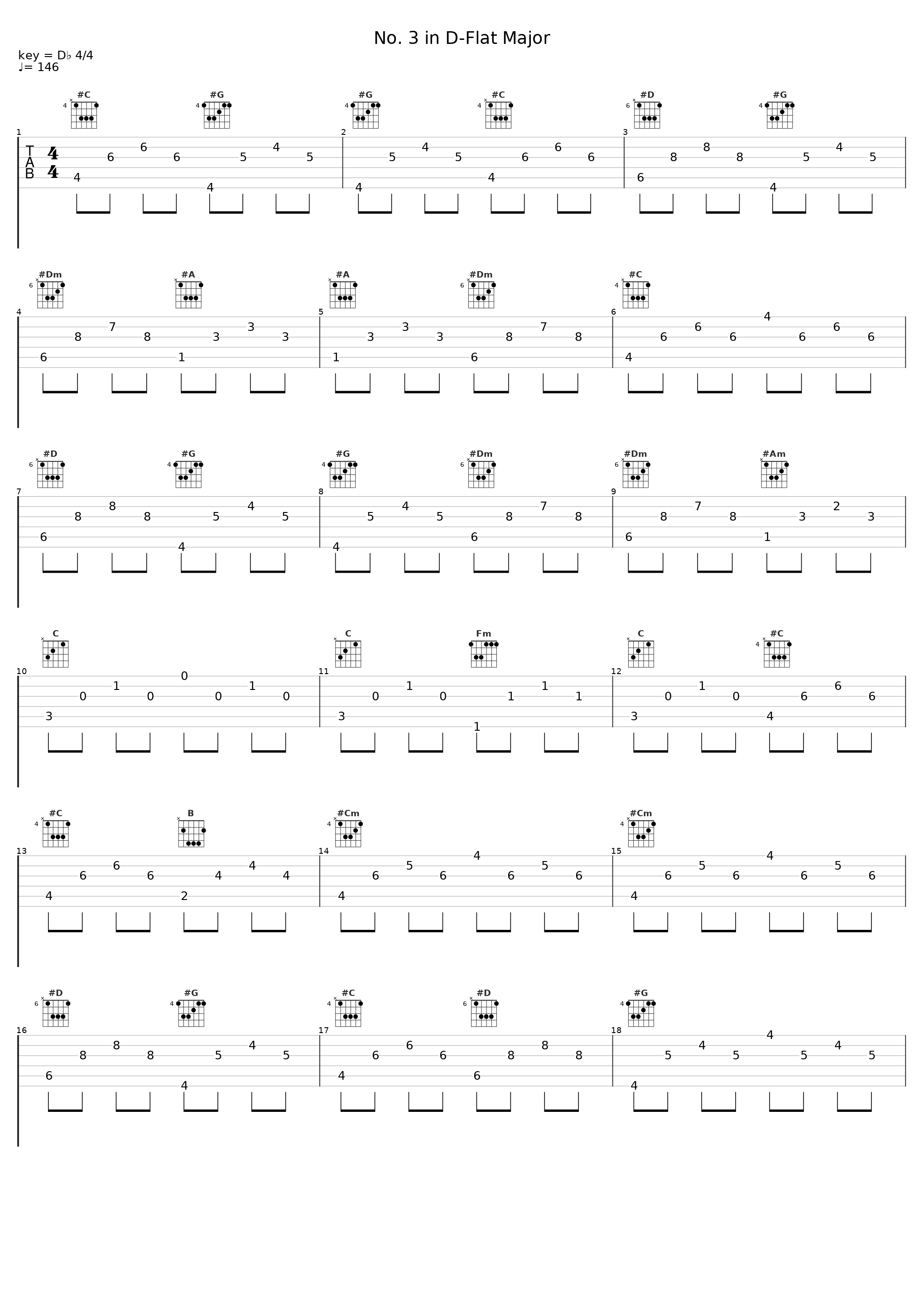 No. 3 in D-Flat Major_Shura Cherkassky_1