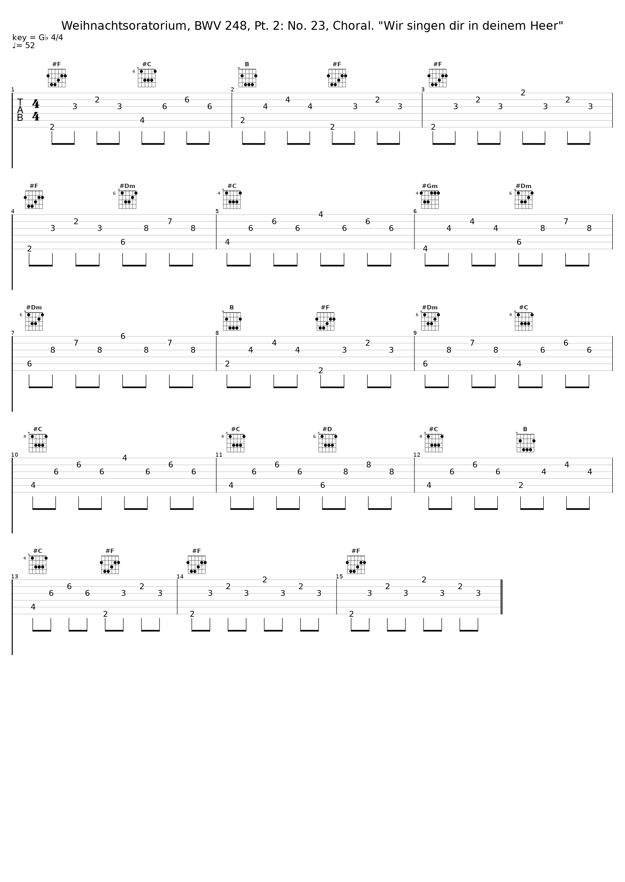 Weihnachtsoratorium, BWV 248, Pt. 2: No. 23, Choral. "Wir singen dir in deinem Heer"_Nikolaus Harnoncourt,Chorus Viennensis,Wiener Sängerknaben_1