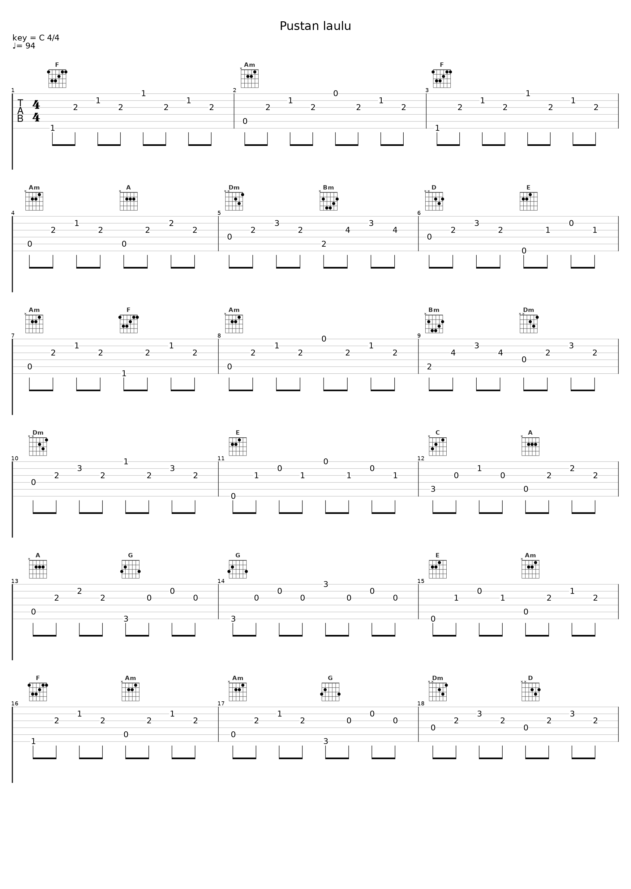 Pustan laulu_Eila Pienimäki_1