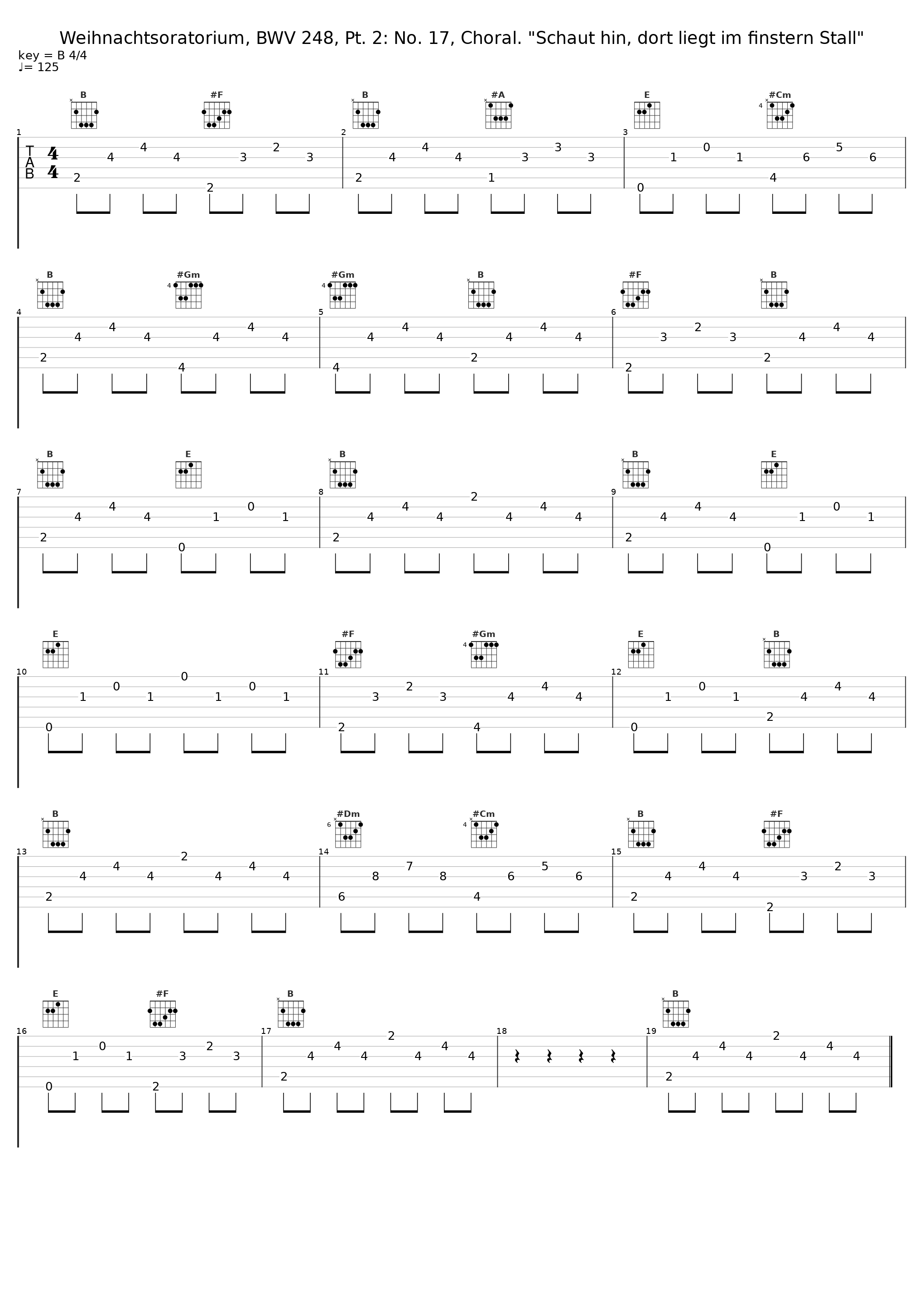 Weihnachtsoratorium, BWV 248, Pt. 2: No. 17, Choral. "Schaut hin, dort liegt im finstern Stall"_Nikolaus Harnoncourt,Chorus Viennensis,Wiener Sängerknaben_1