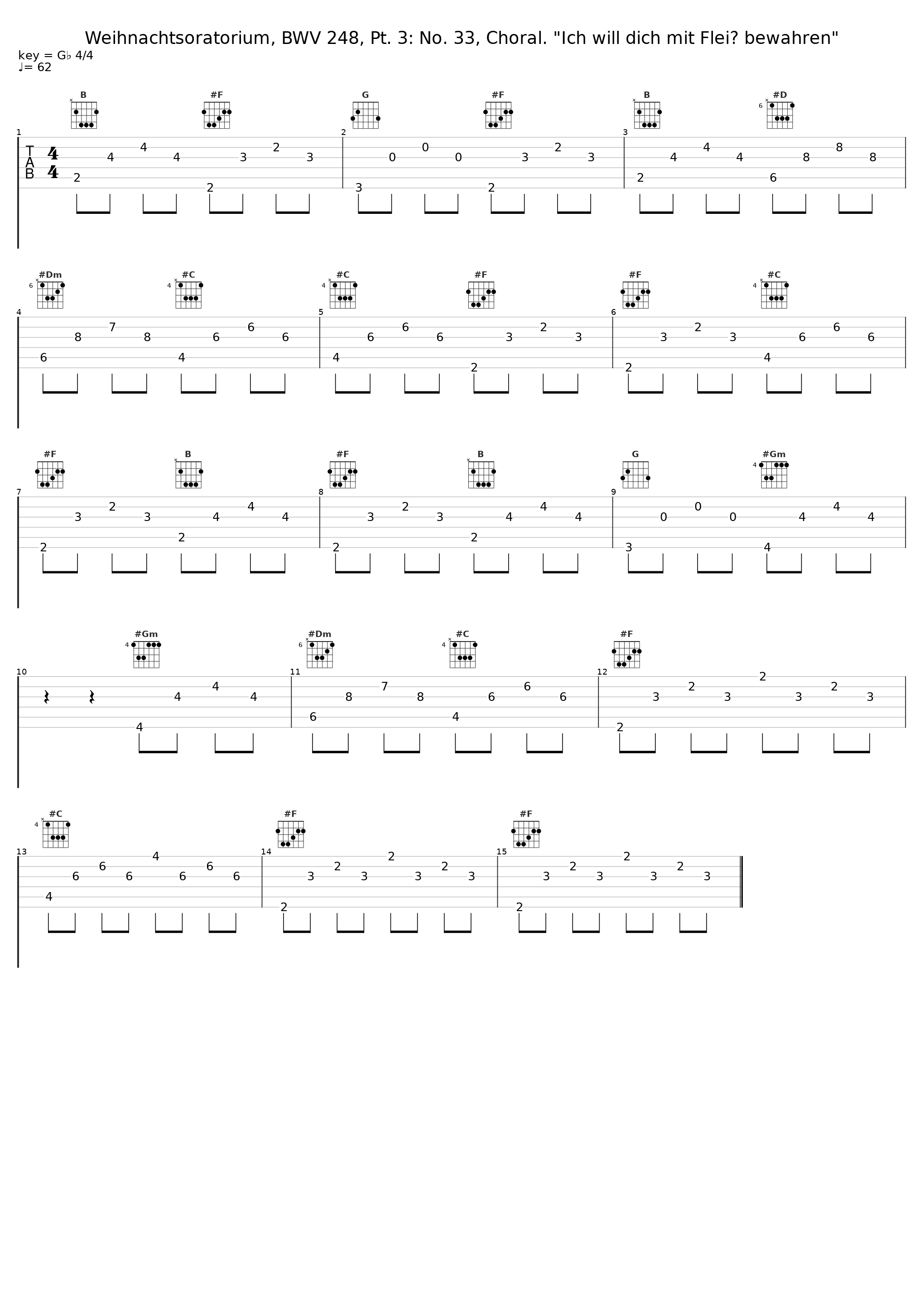 Weihnachtsoratorium, BWV 248, Pt. 3: No. 33, Choral. "Ich will dich mit Fleiß bewahren"_Nikolaus Harnoncourt,Chorus Viennensis,Wiener Sängerknaben_1