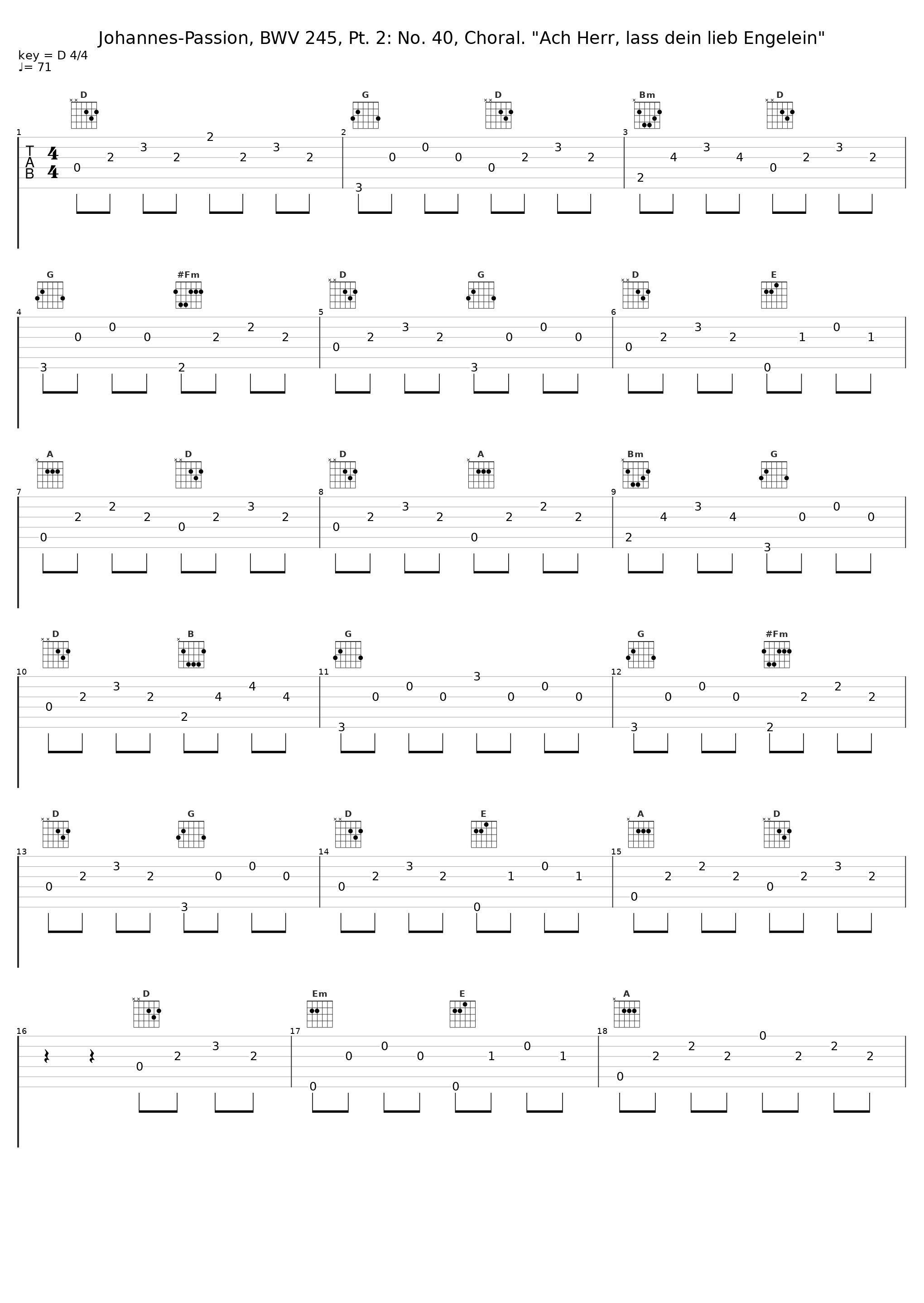 Johannes-Passion, BWV 245, Pt. 2: No. 40, Choral. "Ach Herr, lass dein lieb Engelein"_Nikolaus Harnoncourt,Chorus Viennensis,Wiener Sängerknaben_1