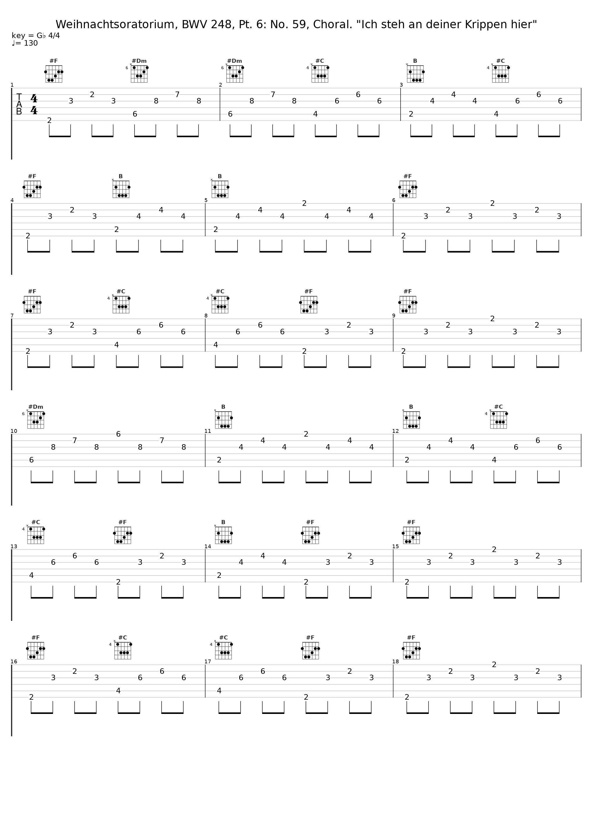 Weihnachtsoratorium, BWV 248, Pt. 6: No. 59, Choral. "Ich steh an deiner Krippen hier"_Nikolaus Harnoncourt,Chorus Viennensis,Wiener Sängerknaben_1