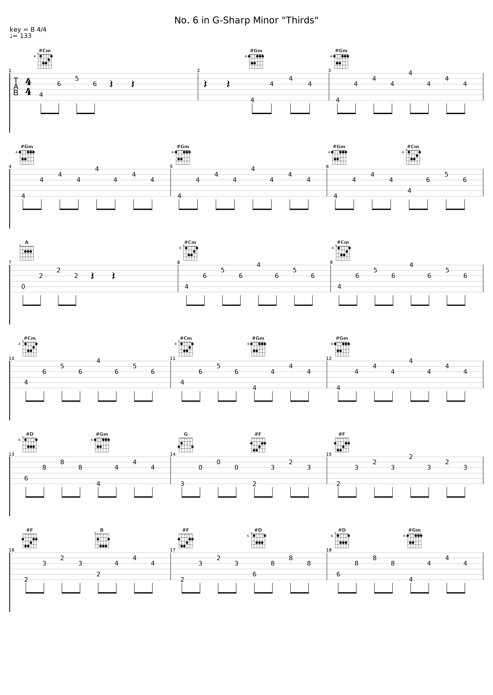 No. 6 in G-Sharp Minor "Thirds"_Shura Cherkassky_1