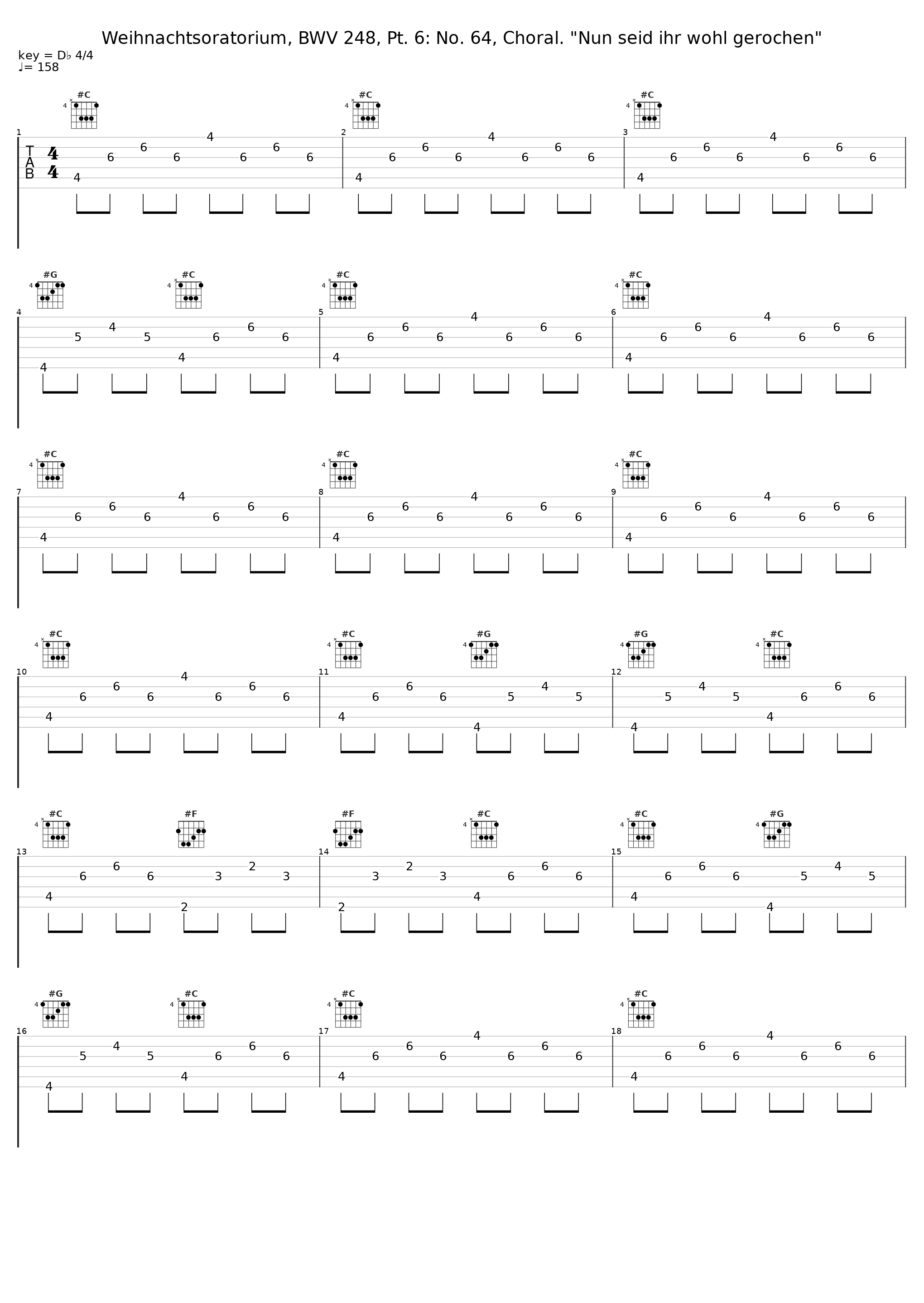 Weihnachtsoratorium, BWV 248, Pt. 6: No. 64, Choral. "Nun seid ihr wohl gerochen"_Nikolaus Harnoncourt,Chorus Viennensis,Wiener Sängerknaben_1