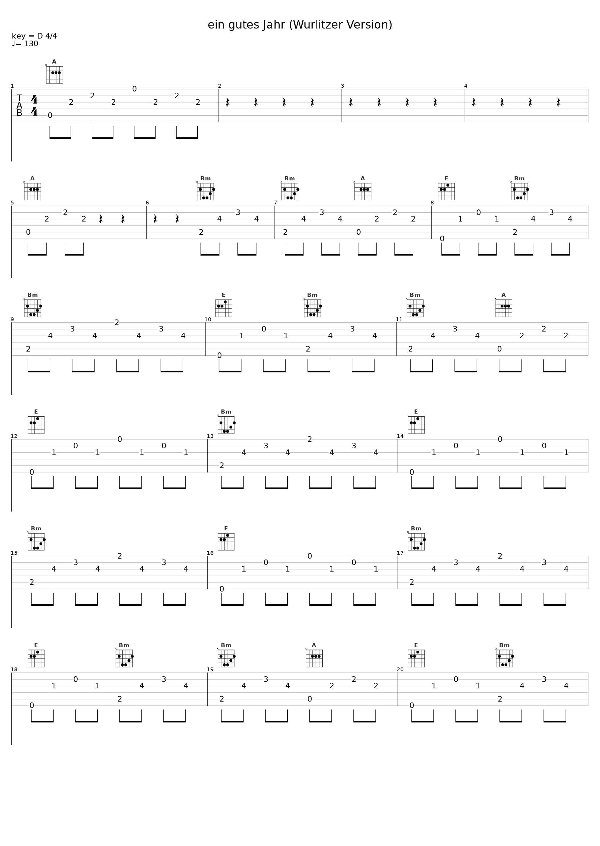 ein gutes Jahr (Wurlitzer Version)_Rodgau Monotones_1