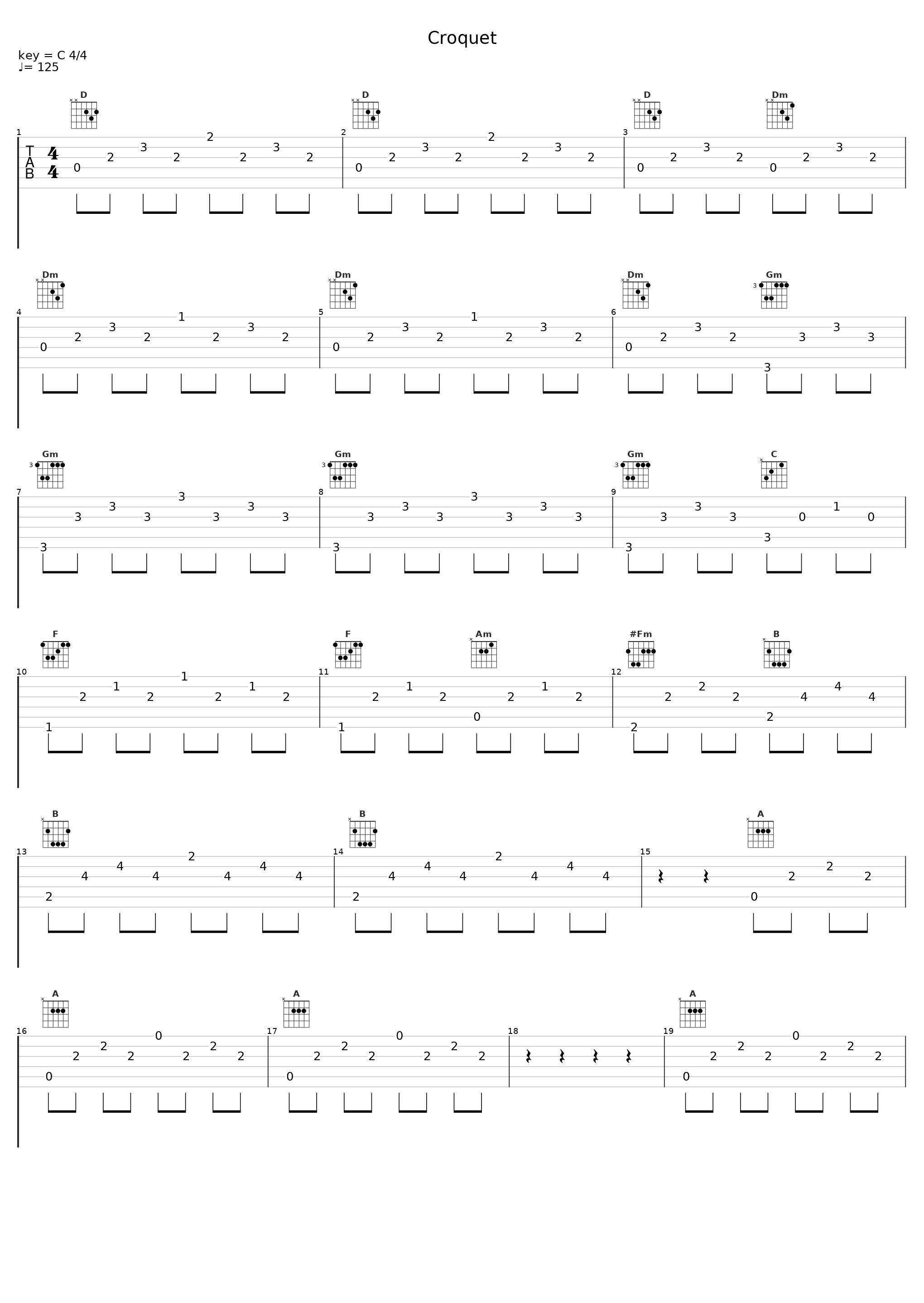 Croquet_Klaus Badelt_1