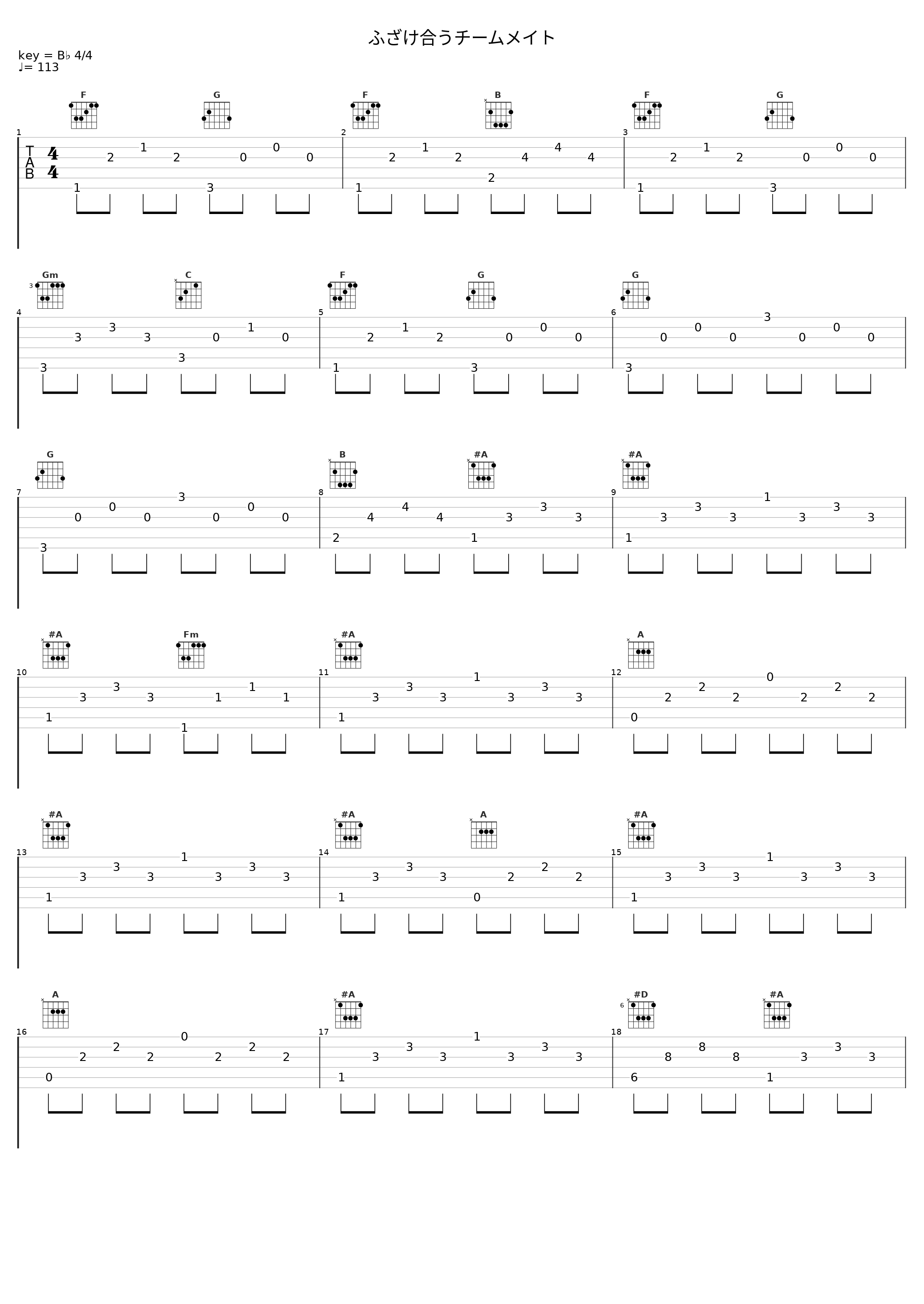 ふざけ合うチームメイト_光田康典_1