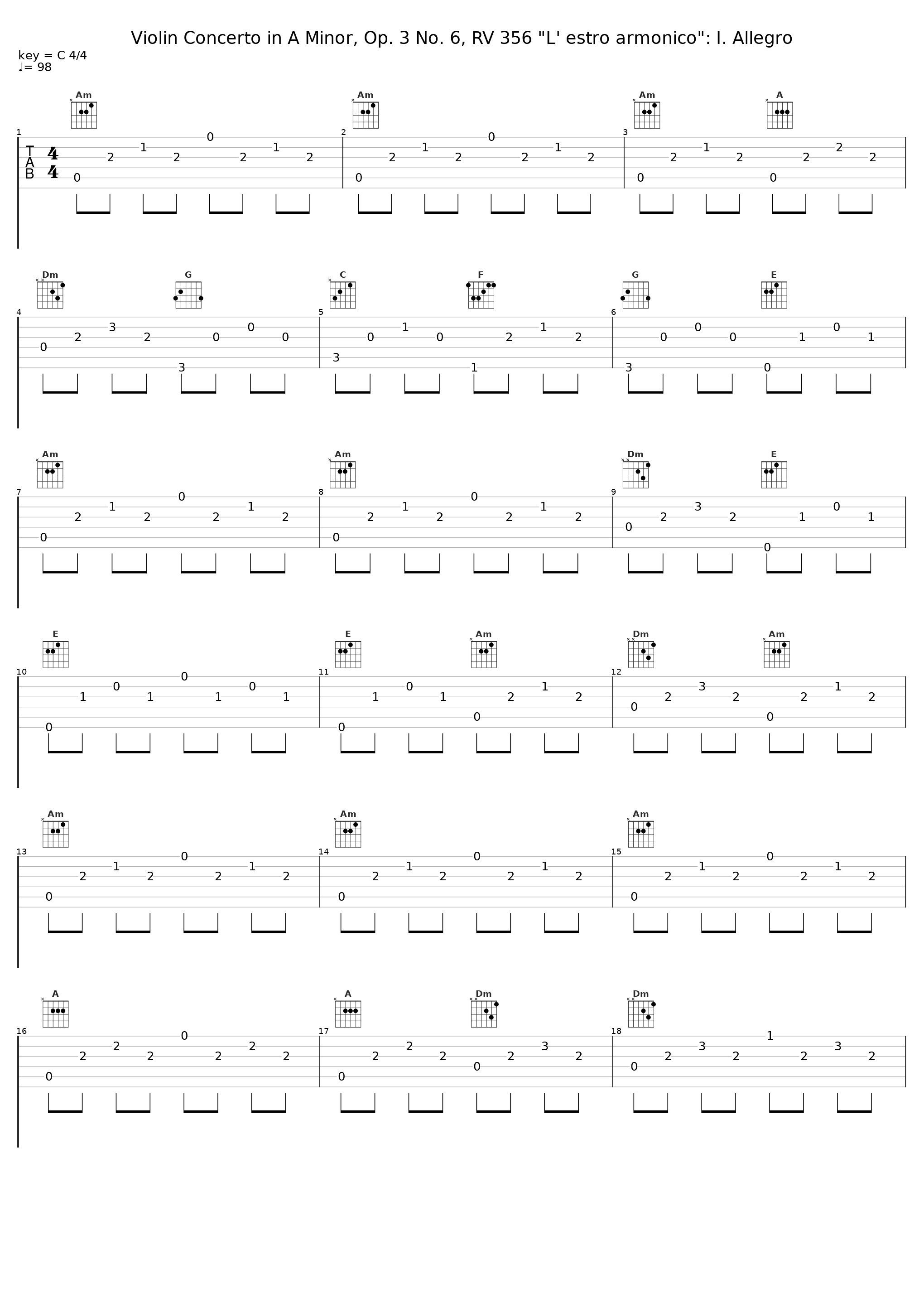 Violin Concerto in A Minor, Op. 3 No. 6, RV 356 "L' estro armonico": I. Allegro_Accademia Ziliniana,Jindrich Pazdera_1