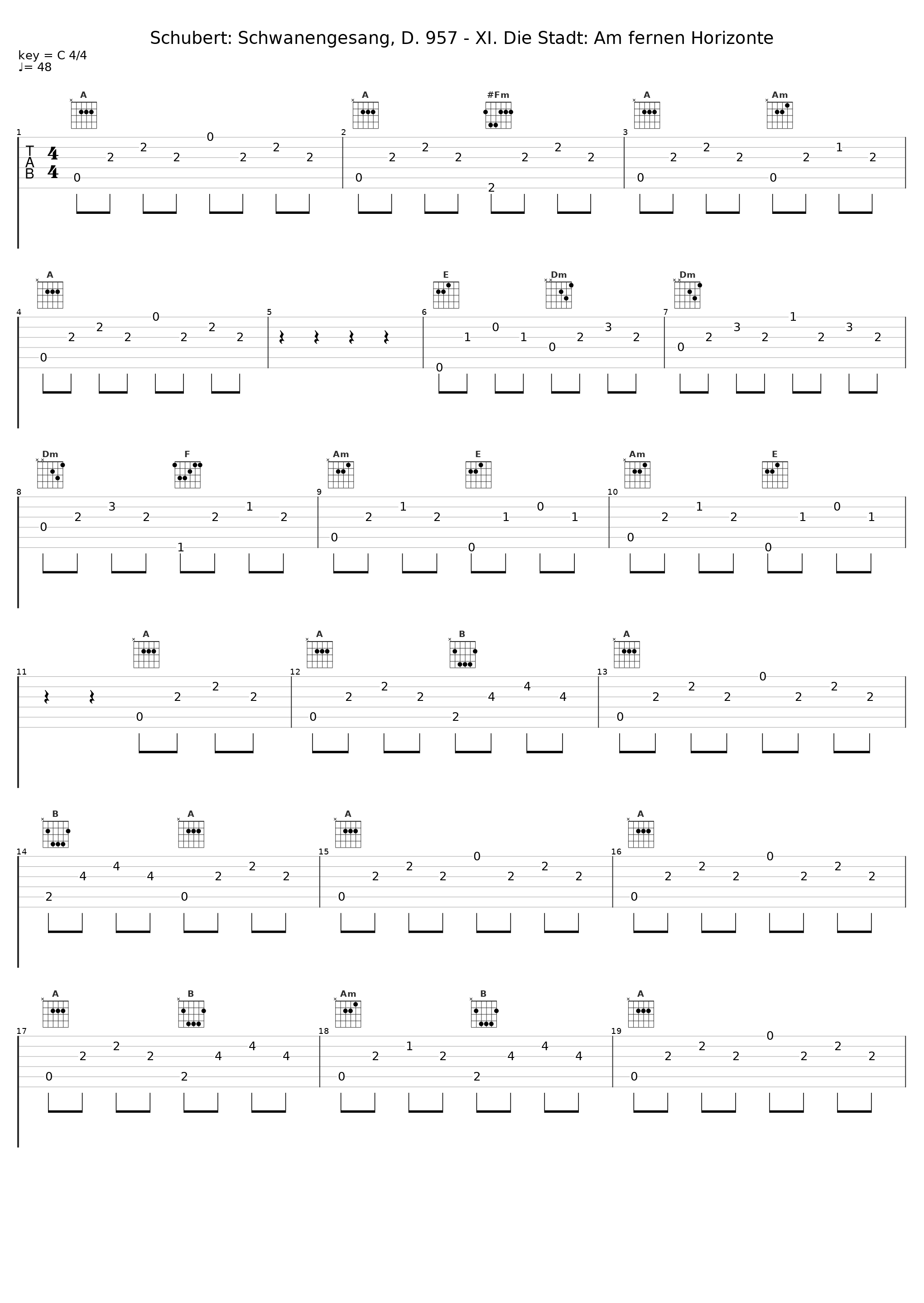 Schubert: Schwanengesang, D. 957 - XI. Die Stadt: Am fernen Horizonte_Thomas Quasthoff,Justus Zeyen_1