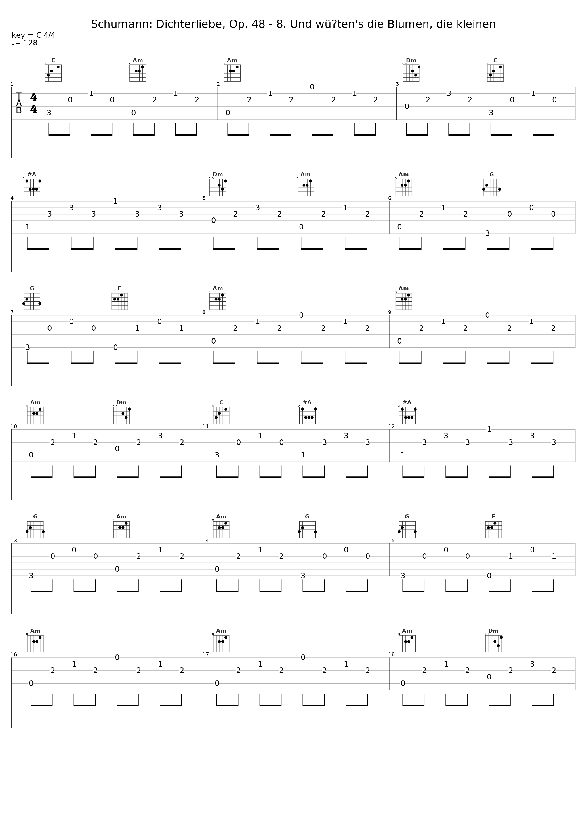 Schumann: Dichterliebe, Op. 48 - 8. Und wüßten's die Blumen, die kleinen_장주훈,유건우_1