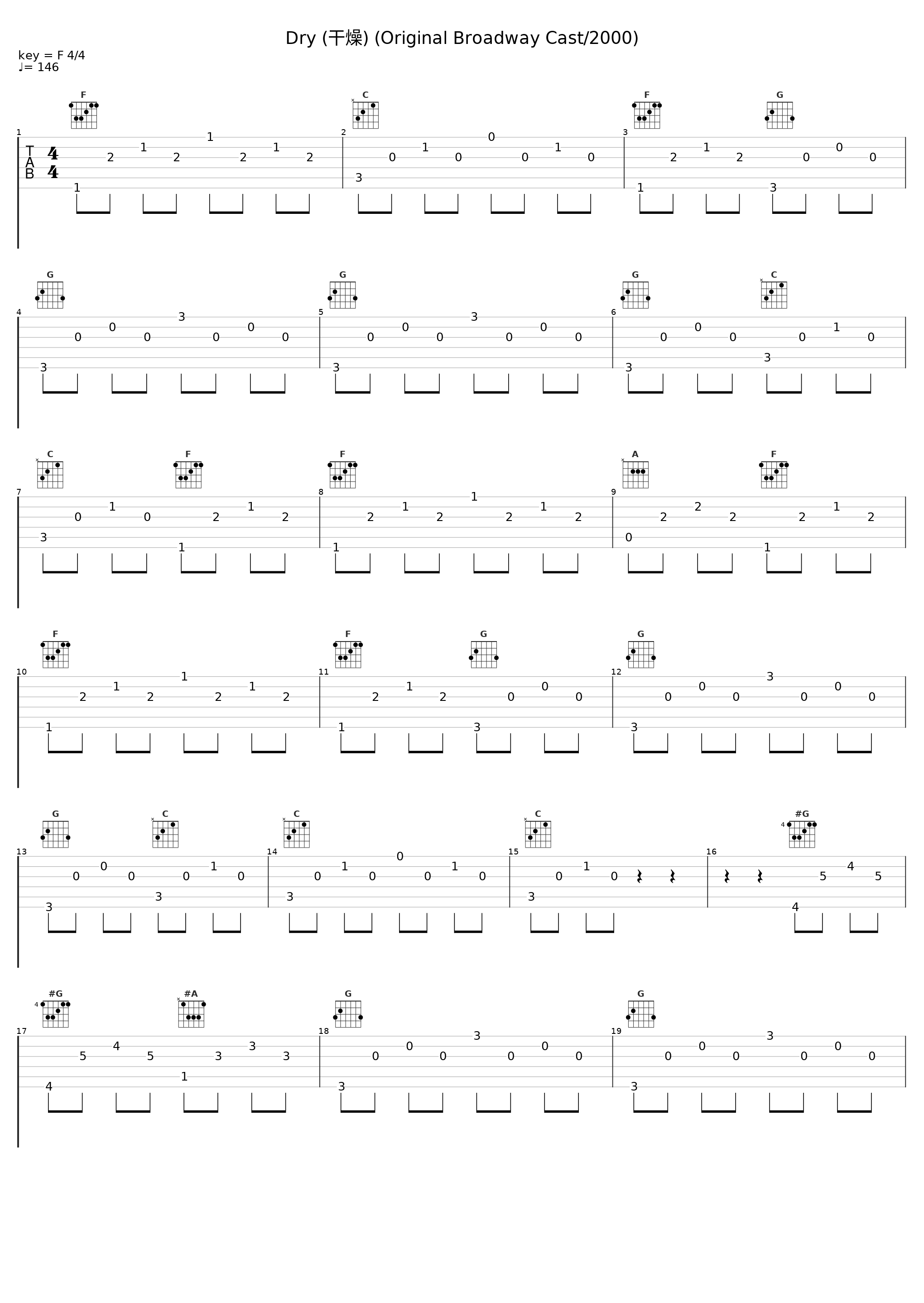 Dry (干燥) (Original Broadway Cast/2000)_Classical Artists_1