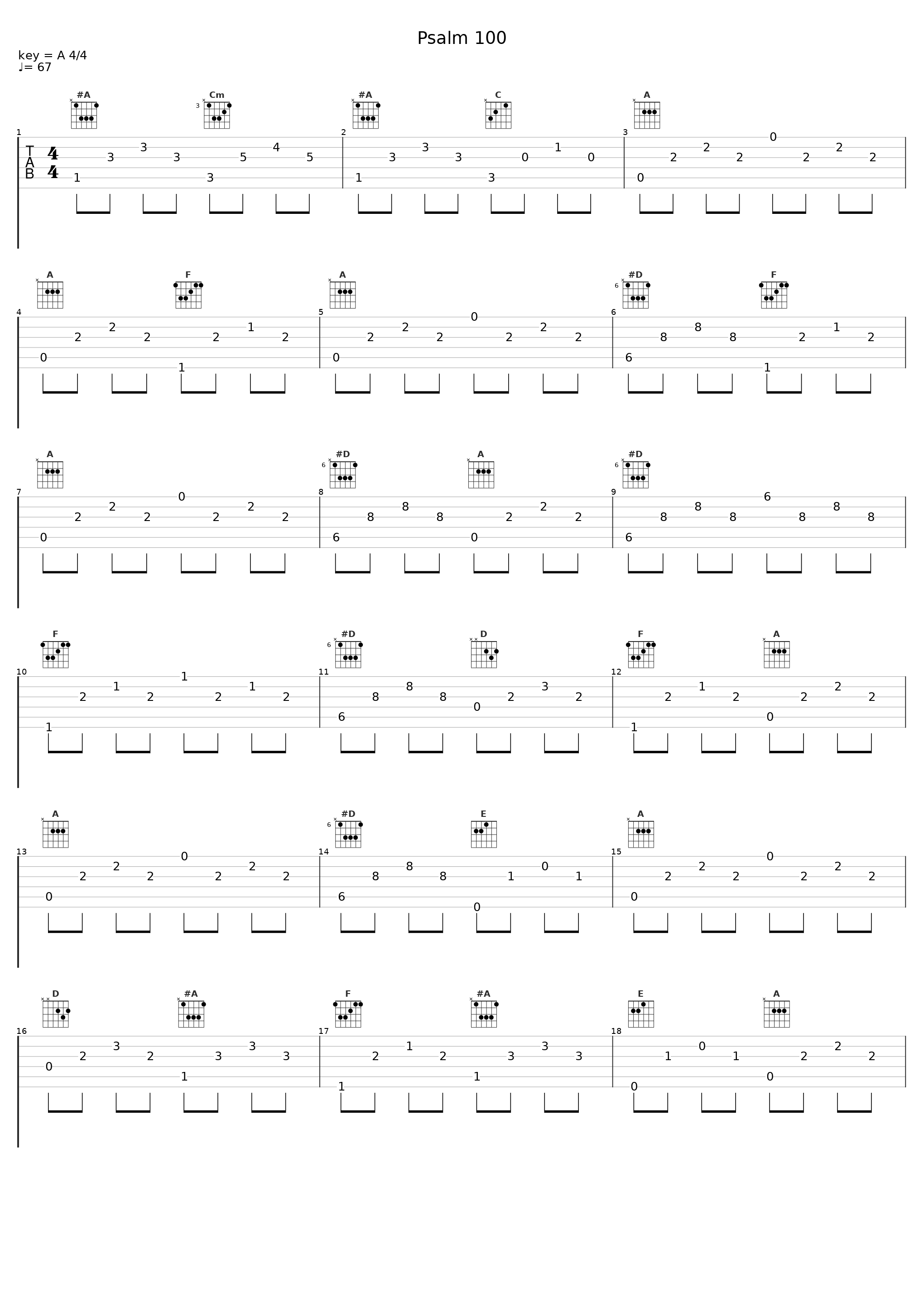 Psalm 100_Rexband_1