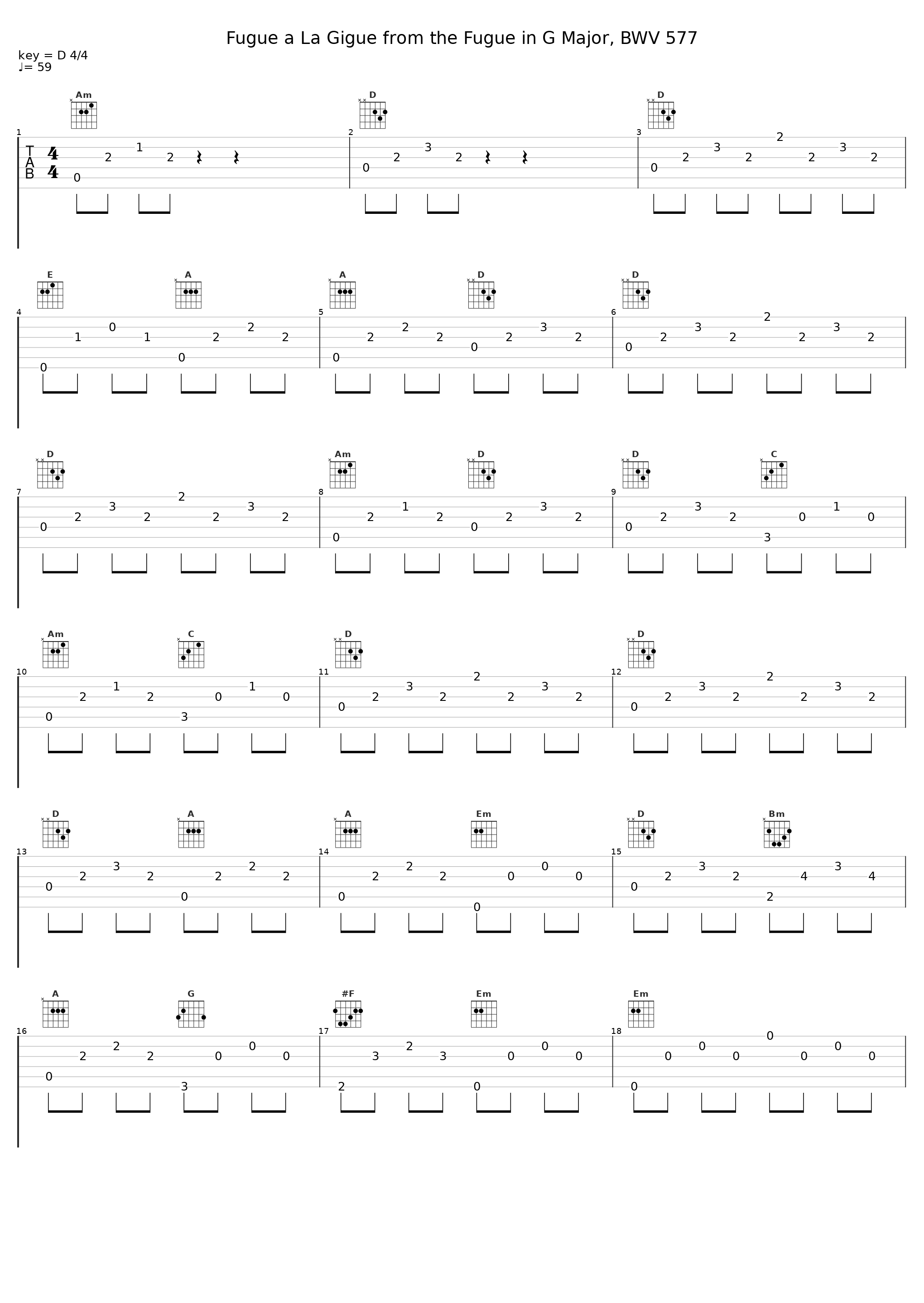 Fugue a La Gigue from the Fugue in G Major, BWV 577_Tensivity_1