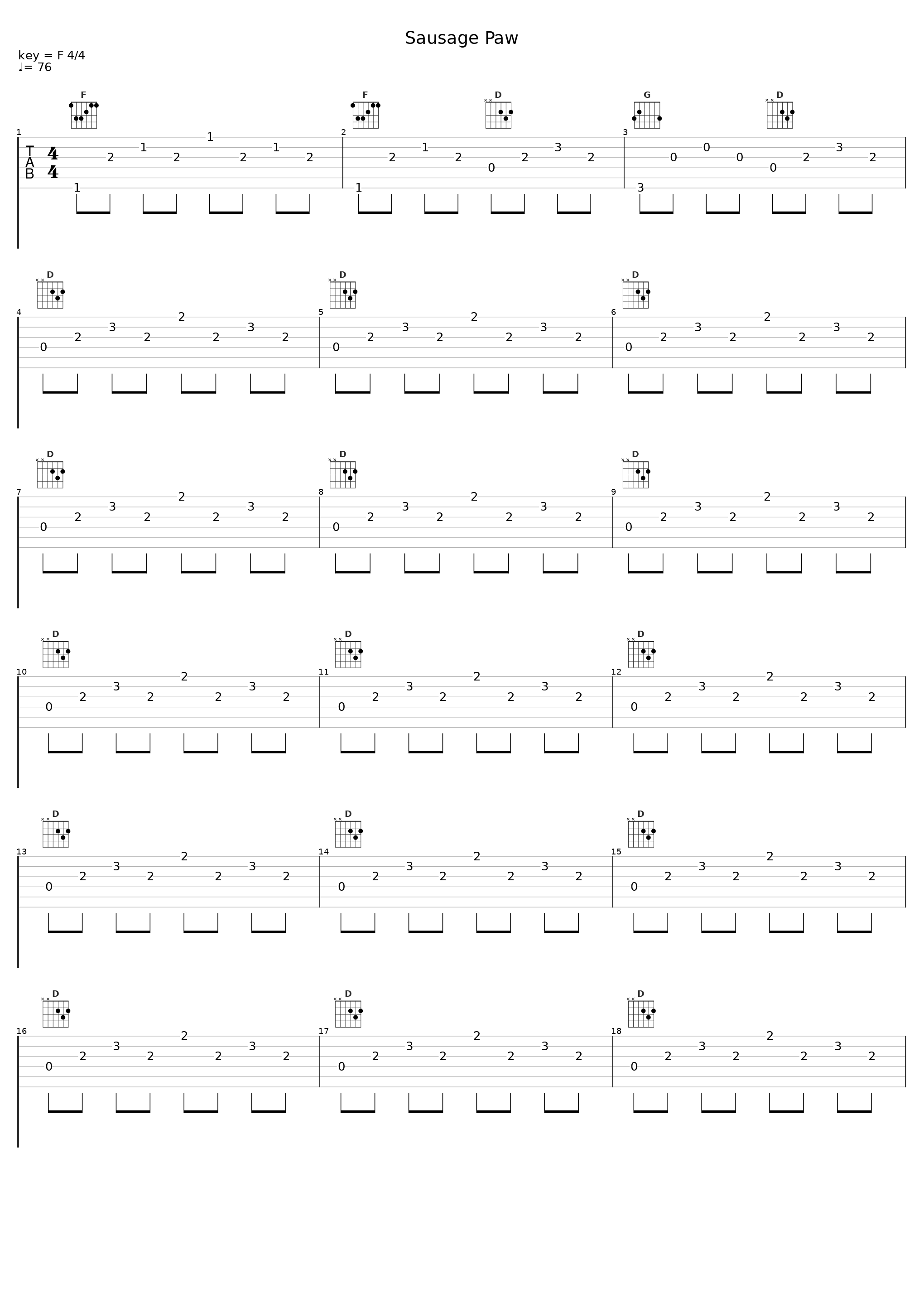 Sausage Paw_Left Lane Cruiser_1