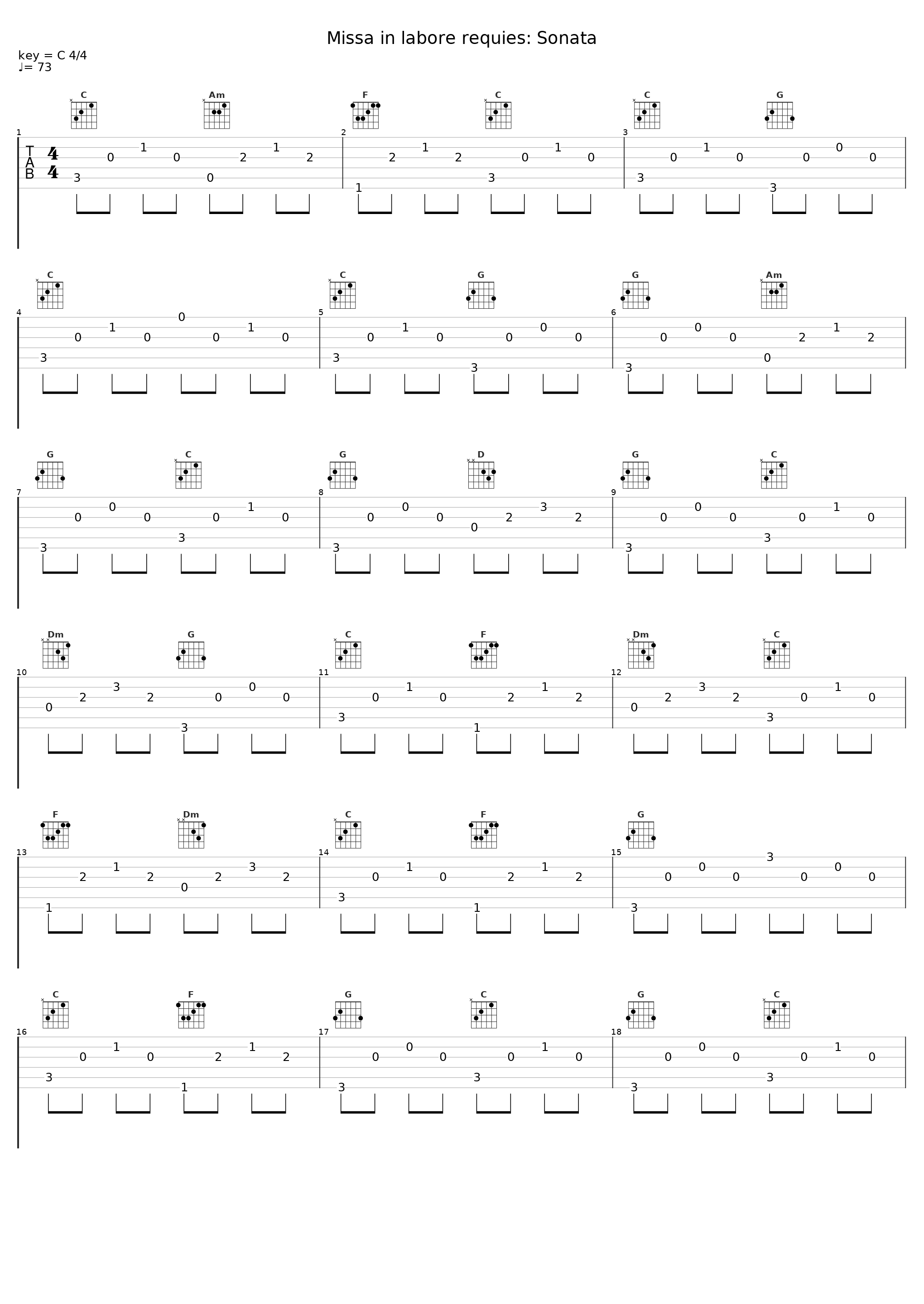 Missa in labore requies: Sonata_St. Florianer Sängerknaben_1