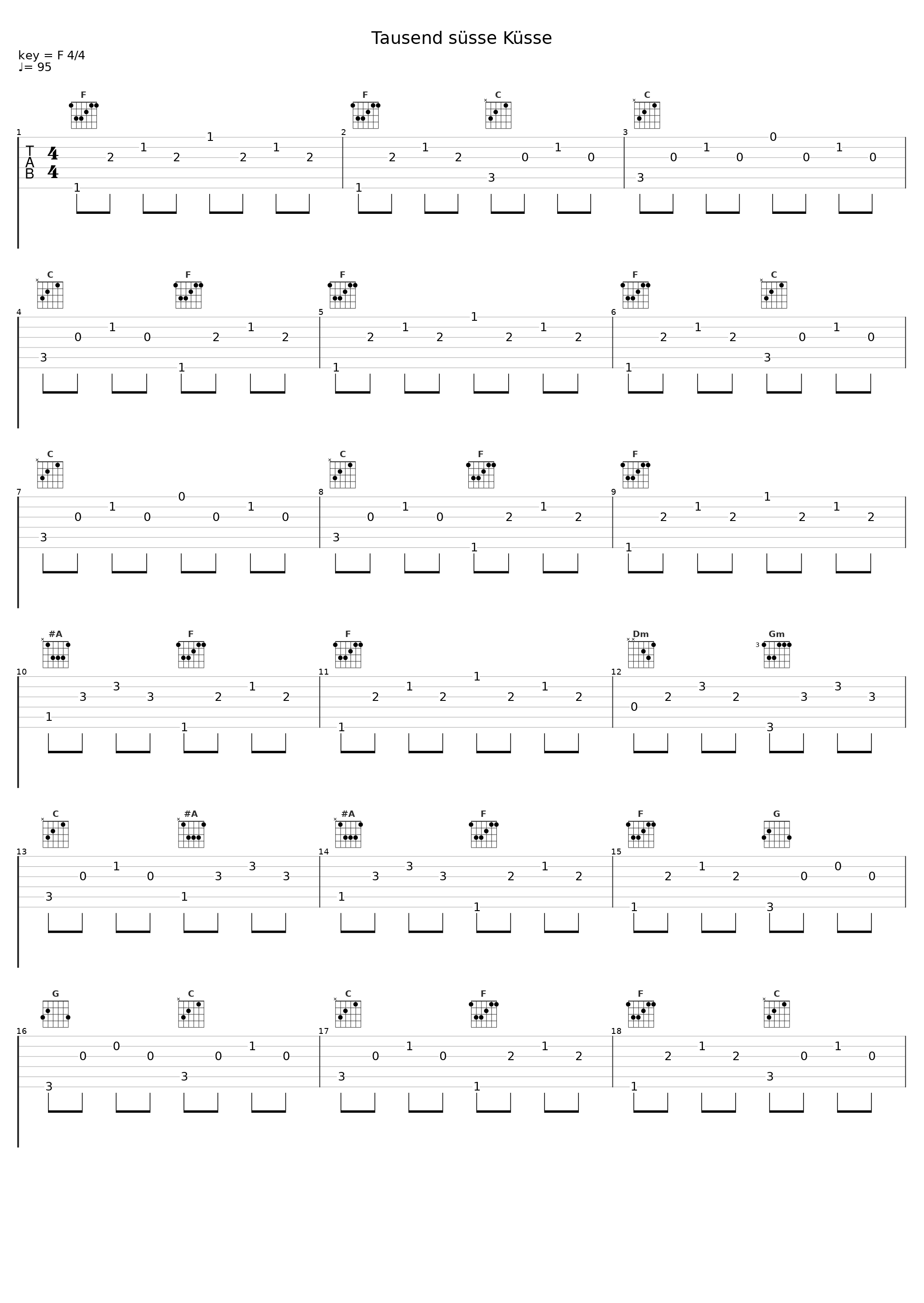 Tausend süsse Küsse_Hansi Hinterseer_1