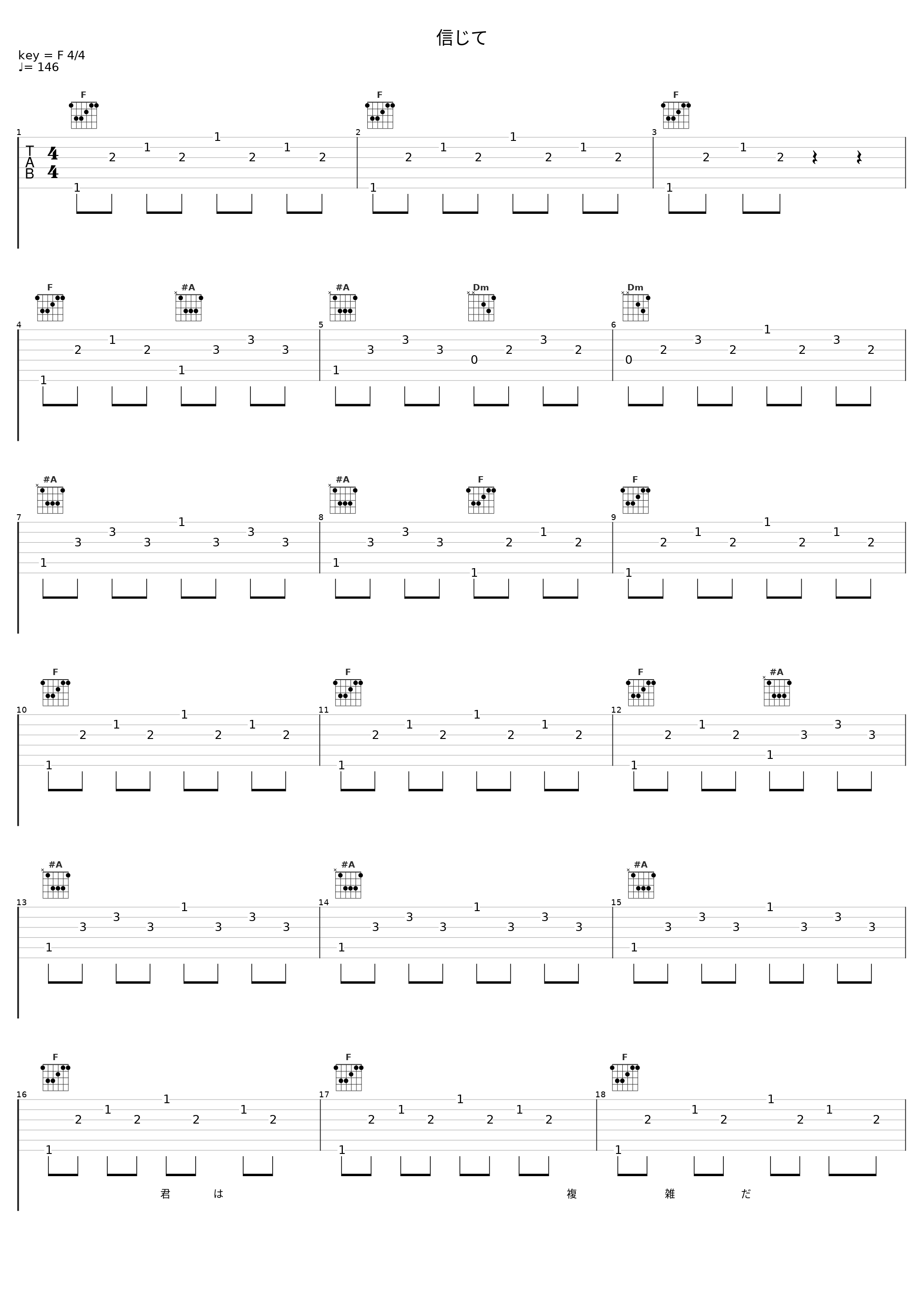 信じて_Galileo Galilei_1