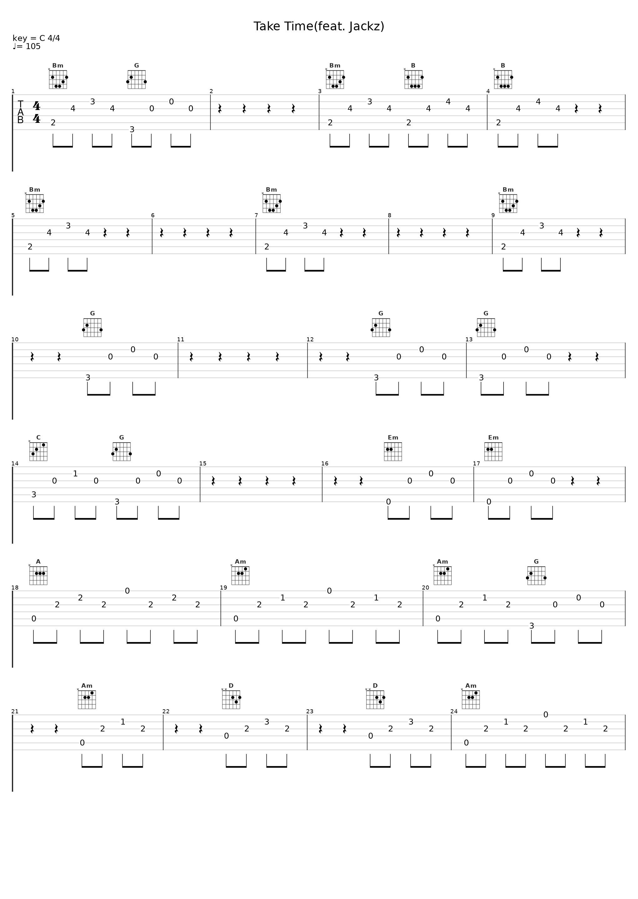 Take Time(feat. Jackz)_Turbulence,JACKZ_1