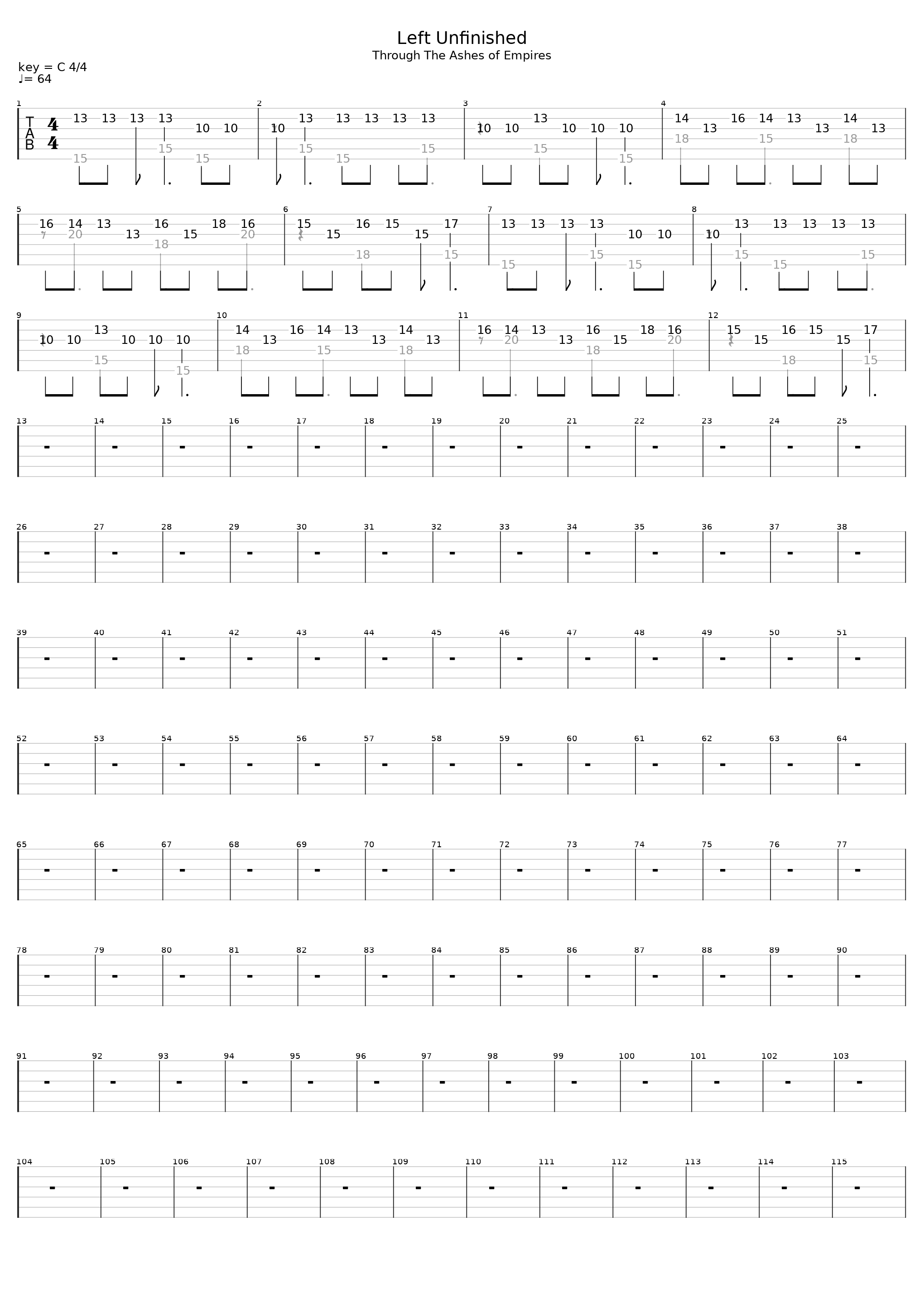 Left Unfinished_Machine Head_1