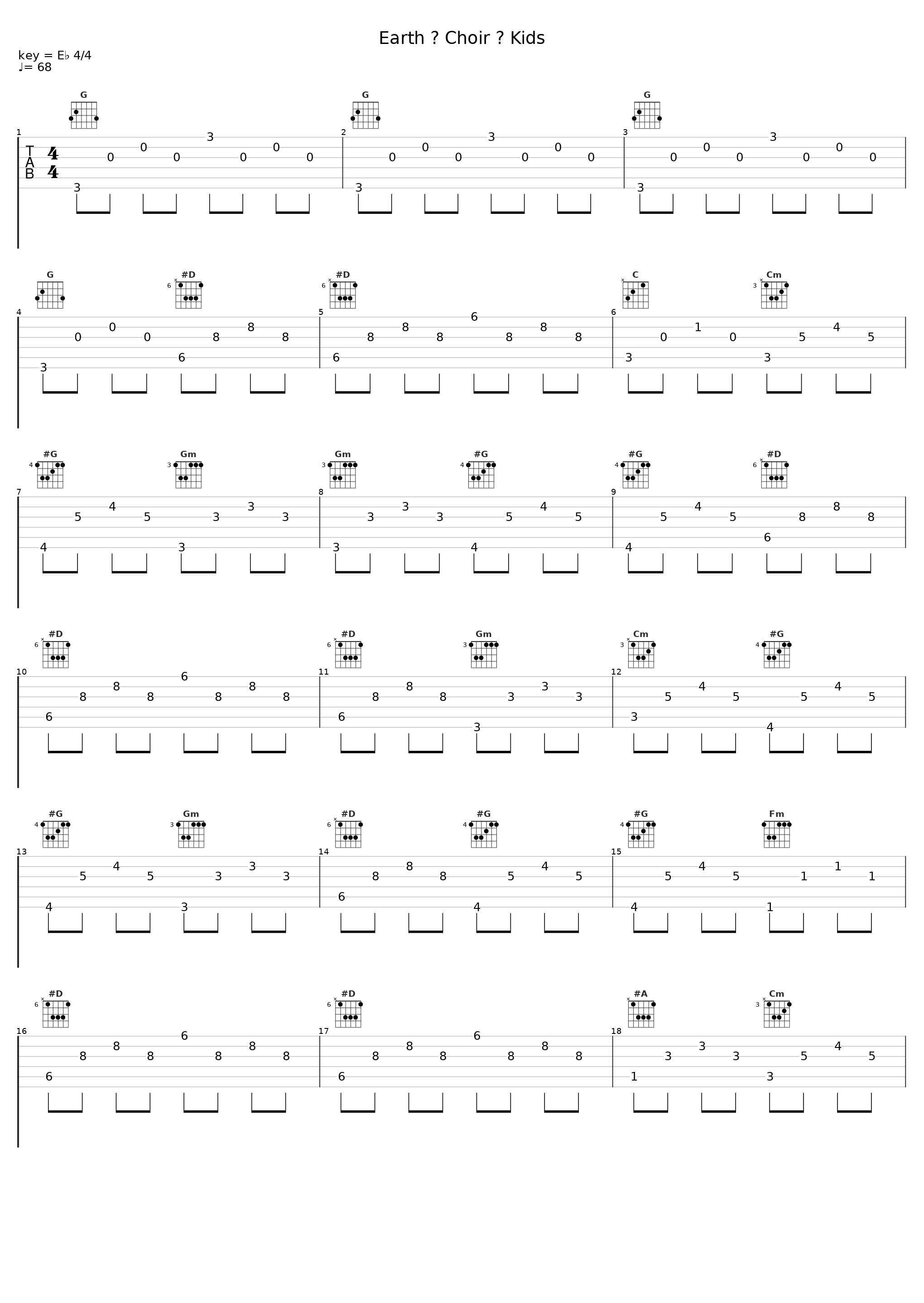 Earth • Choir • Kids_Reinhard Horn_1