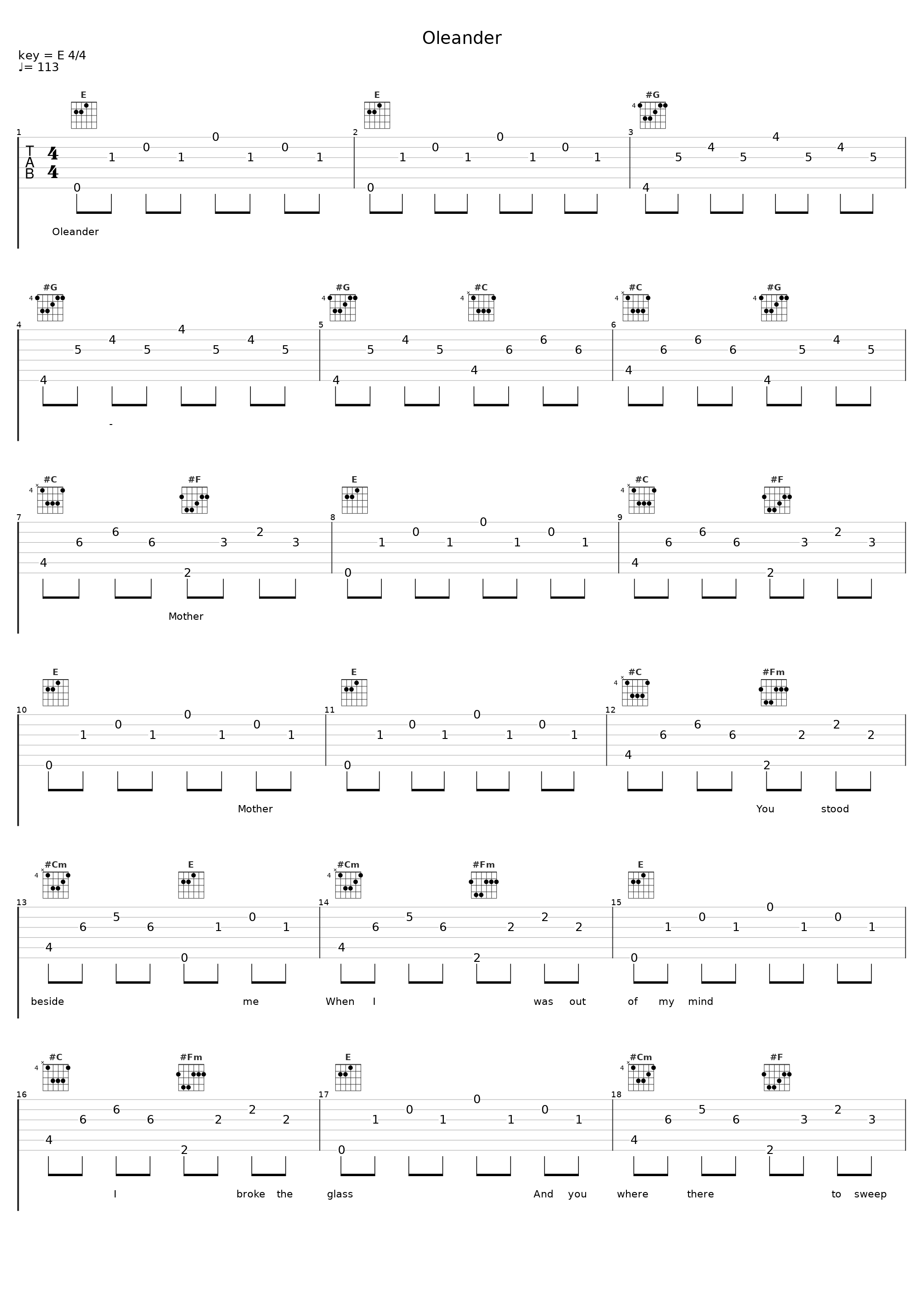 Oleander_Mother Mother_1