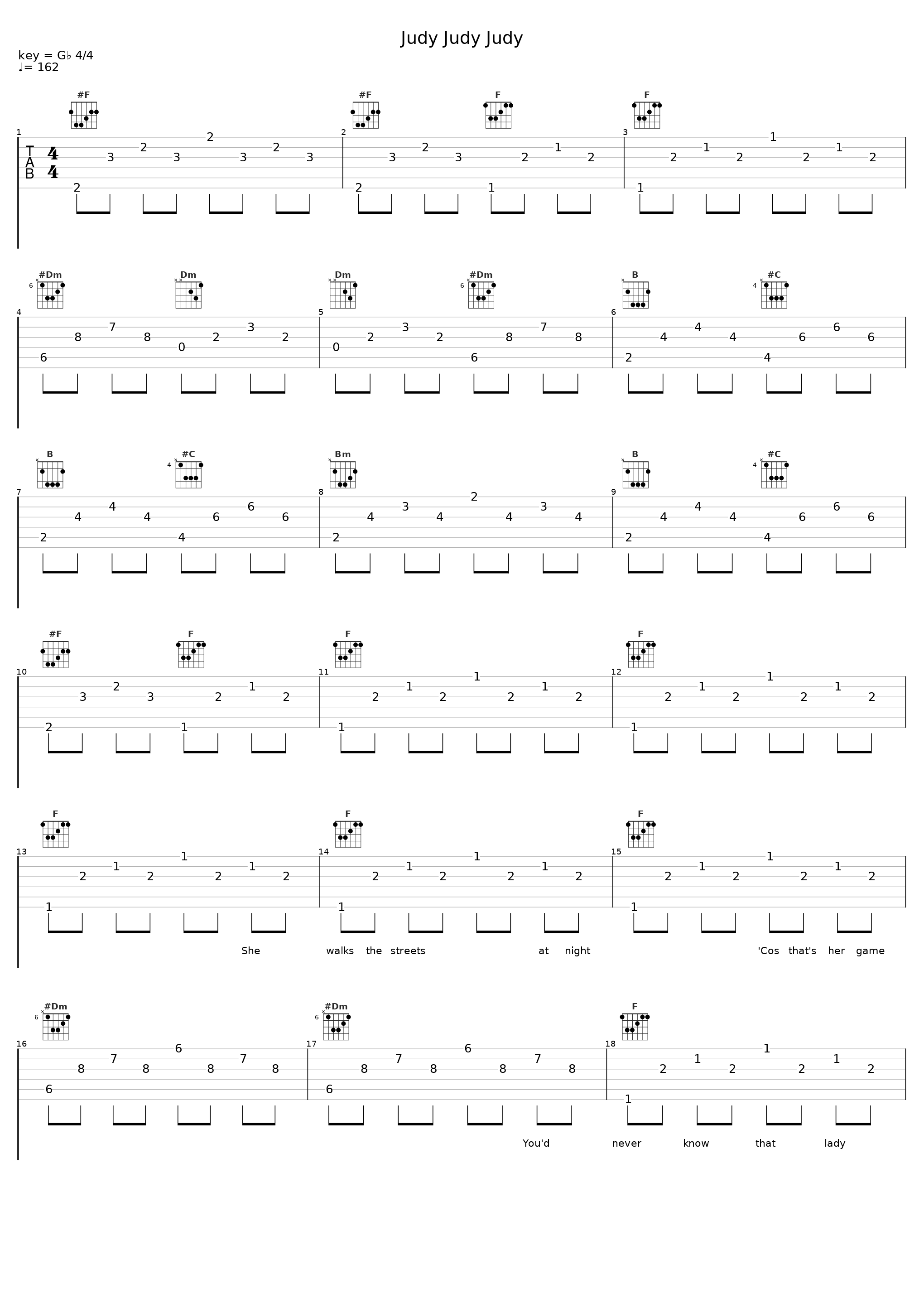 Judy Judy Judy_Rosetta Stone_1