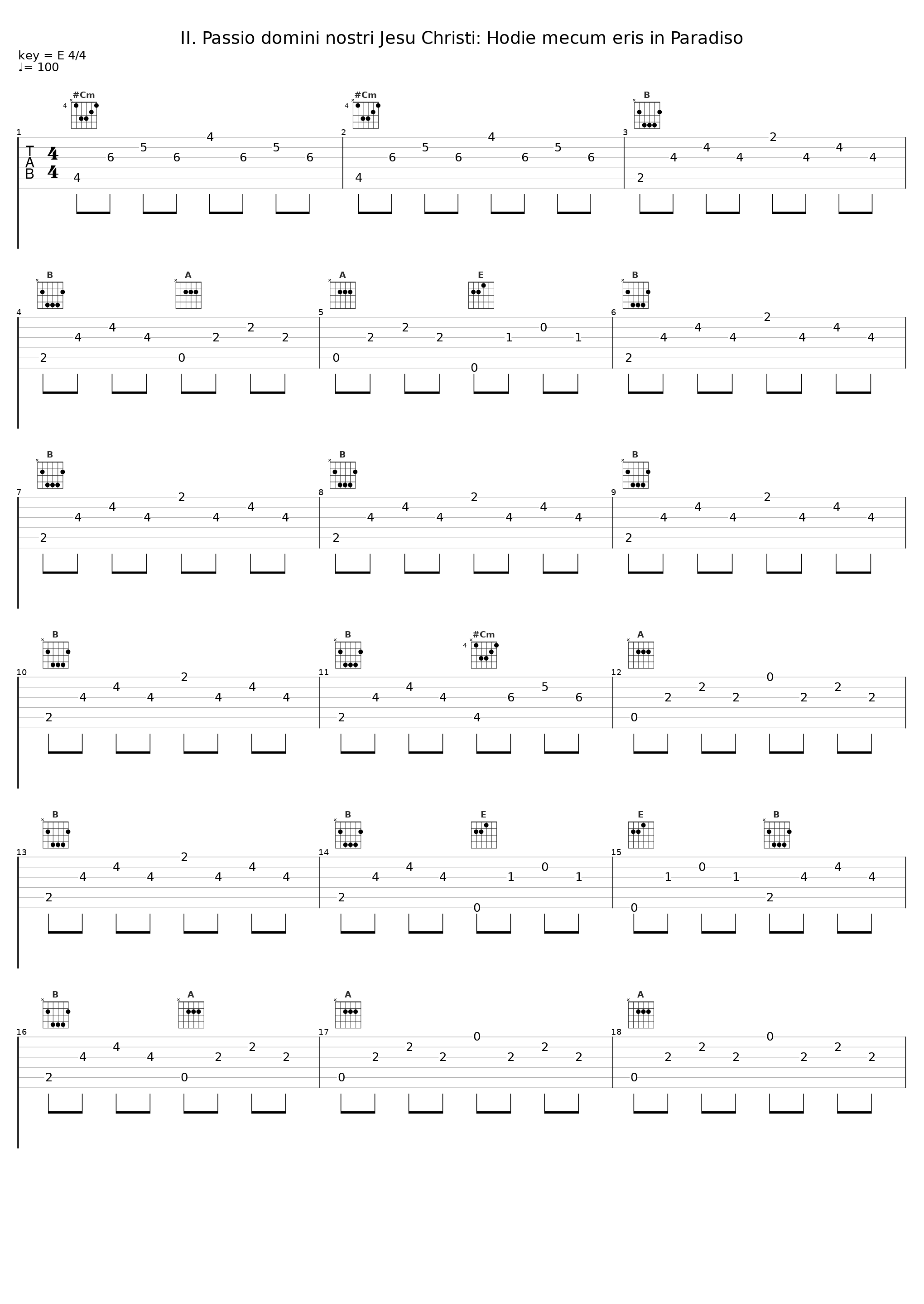 II. Passio domini nostri Jesu Christi: Hodie mecum eris in Paradiso_Nando Citarella,Lucilla Galeazzi,Damiana Pinti,Elio Tacconelli_1