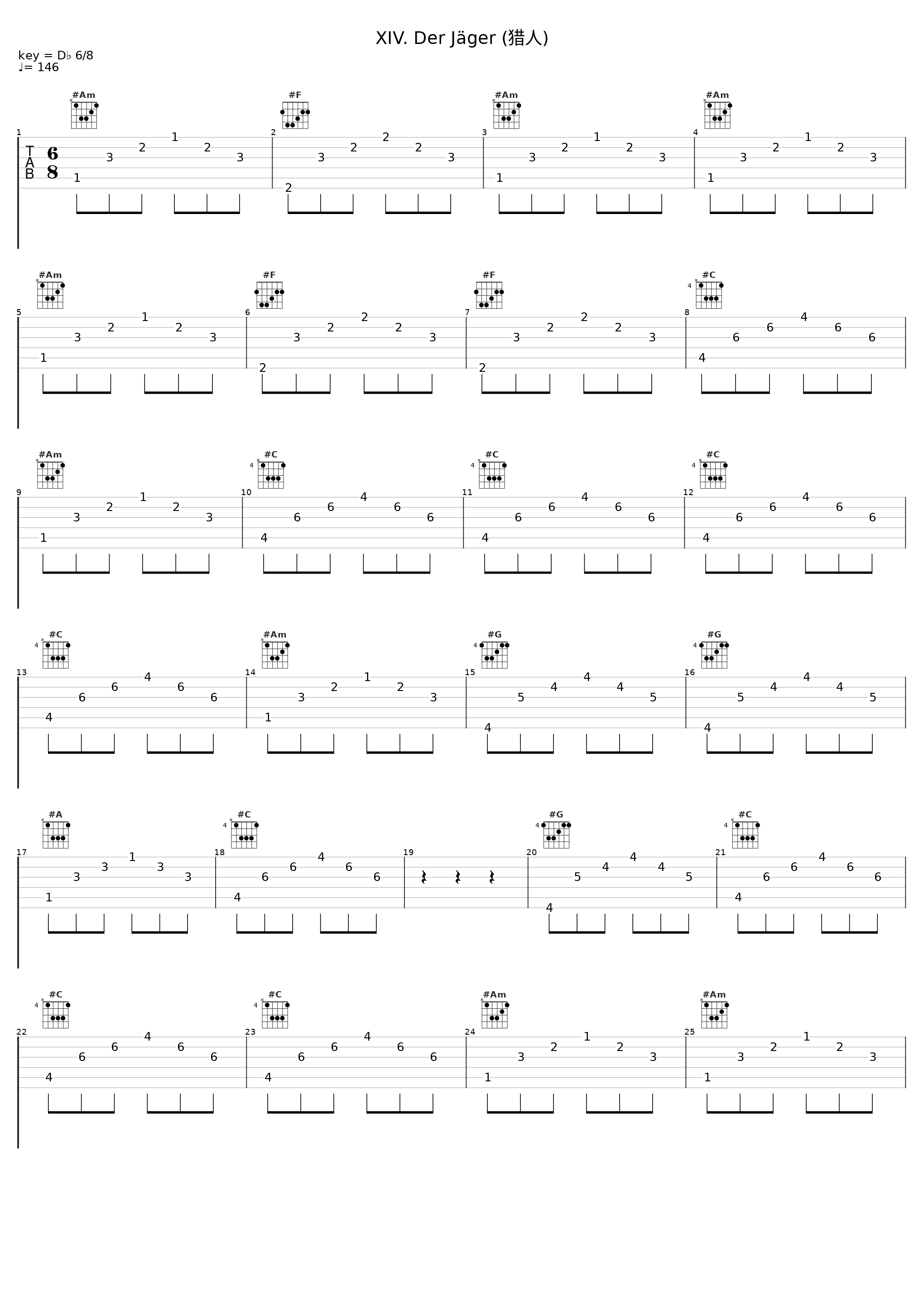 XIV. Der Jäger (猎人)_Brigitte Fassbaender,Aribert Reimann_1